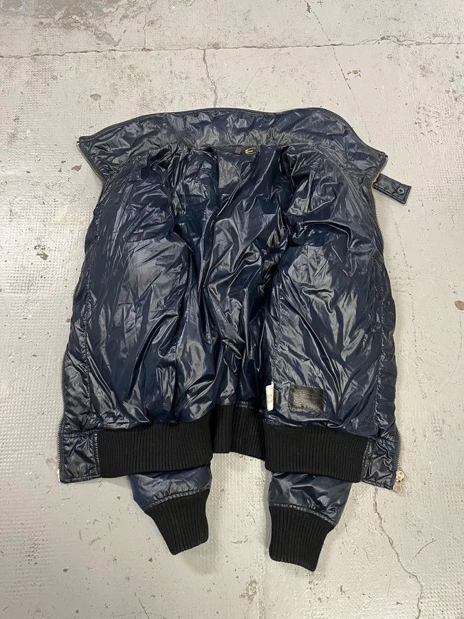 Just Cavalli 2000s Cavalli Navy Nylon British Cozy Puffer Jacket Size US M / EU 48-50 / 2 - 9 Thumbnail