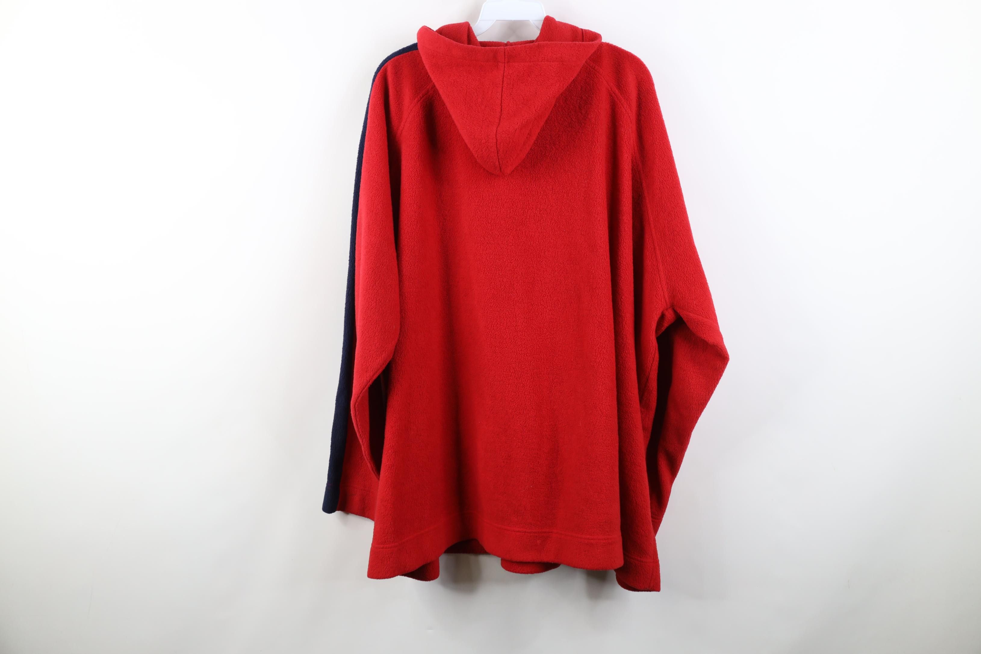 Disney Vintage Disney Mickey Mouse Fleece Hoodie Sweatshirt Red Size 4XL / US 24-26 - 14 Thumbnail