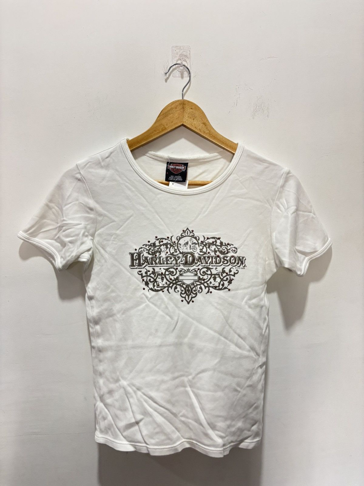 Harley Davidson Harley Davidson Baby Tee Size S / US 4 / IT 40 - 1 Thumbnail