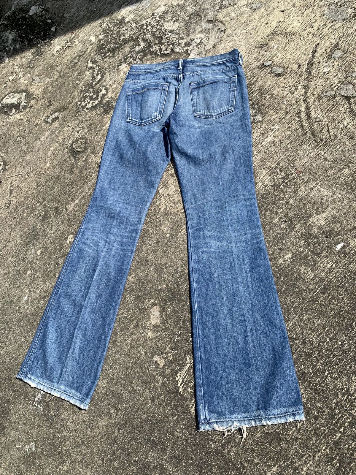 Diesel × Le Grande Bleu (L.G.B.) Steal 🔥 Flare diesel distressed bootcut jeans Size 27" / US 4 / IT 40 - 14 Thumbnail