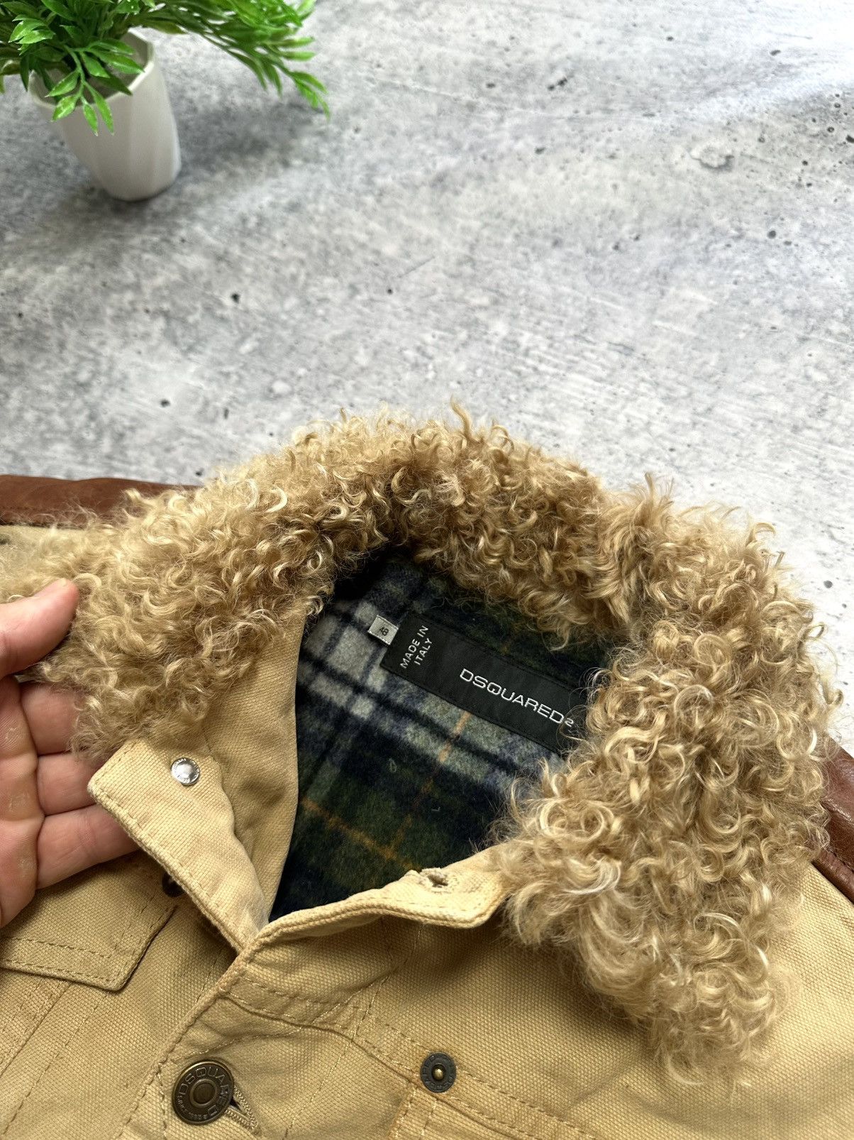 Dsquared2 Dsquared 2 Main Archive Check Colore Wool Down Puffer Jacket Size US M / EU 48-50 / 2 - 7 Thumbnail