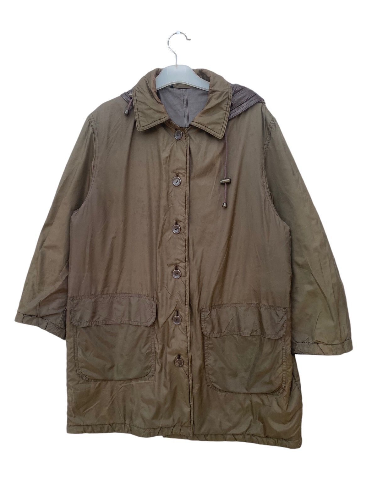 Hai Sporting Gear Vintage Hai Sporting Gear Spellout Reversible Parka Jacket Size US L / EU 52-54 / 3 - 8 Thumbnail