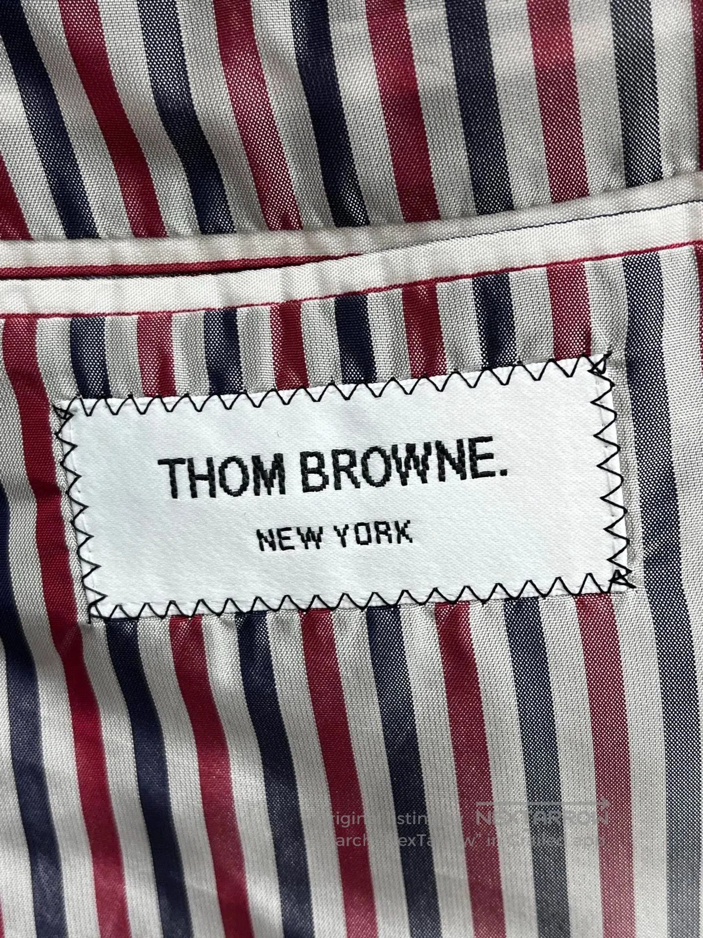 Thom Browne Thom Browne Floral Stripe Lapel Blazer. Size US XS / EU 42 / 0 - 5 Thumbnail