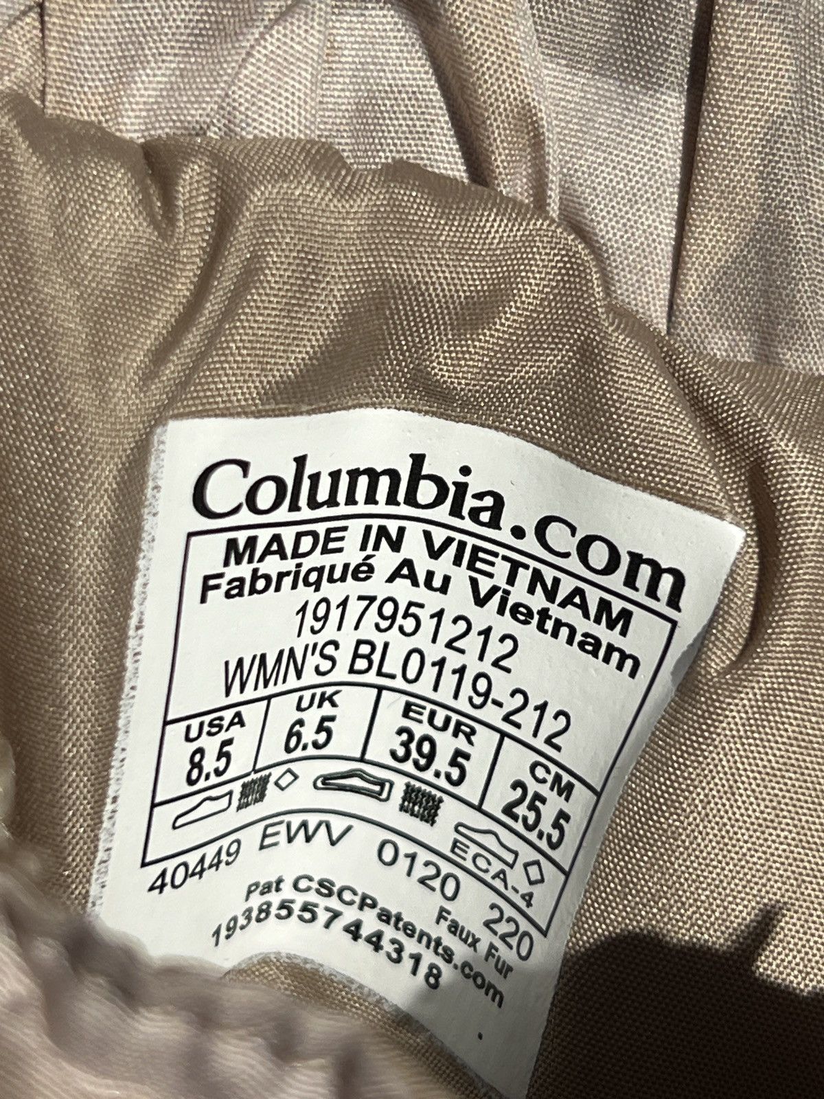 Columbia New Colombia Paninaro Omni-Heat Waterproof Winter Boots Size US 8.5 / IT 38.5 - 9 Thumbnail