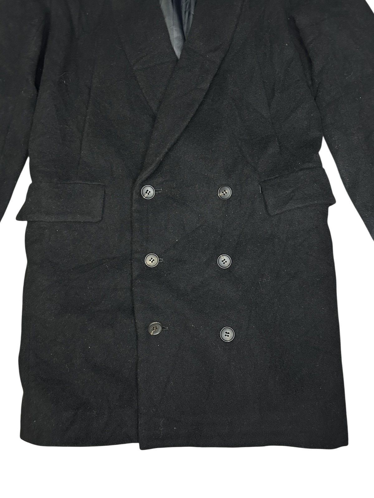 Diet Butcher Slim Skin Double Breasted Wool Coat Size US S / EU 44-46 / 1 - 4 Thumbnail