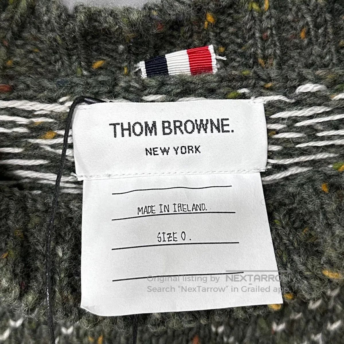 Thom Browne Thom Browne Fair Isle Sweater. Size US XXS / EU 40 - 4 Thumbnail