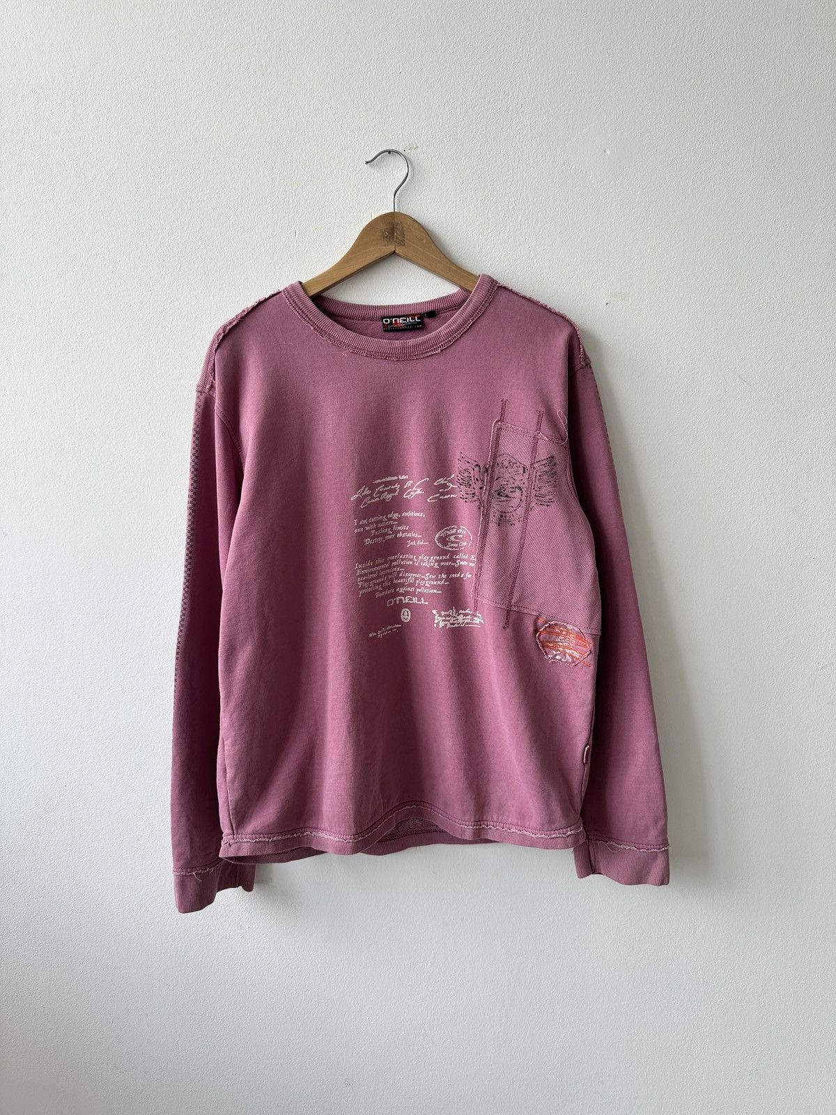 O'Neill Vintage O’Neill Sweatshirt Size US L / EU 52-54 / 3 - 1 Thumbnail