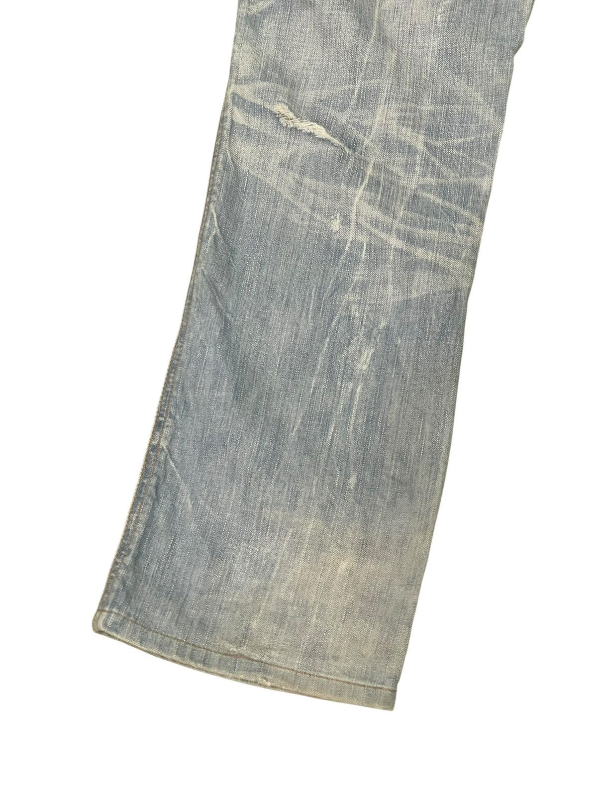 Hysteric Glamour Distress Jeans Edwin Japan Faded Regular Straight 2🟦5 Size US 31 - 8 Thumbnail