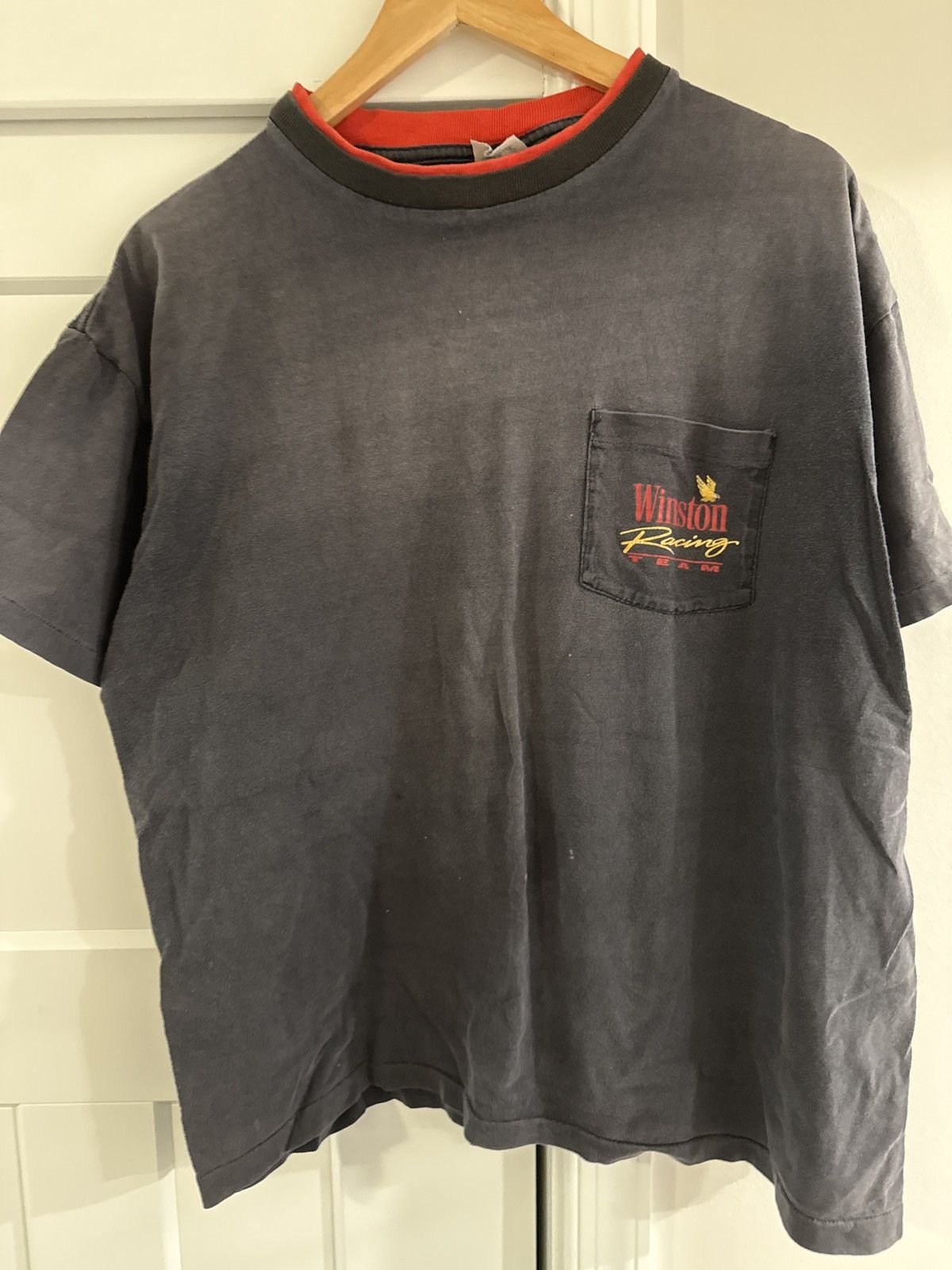 Vintage Vintage Winston racing t Size US XL / EU 56 / 4 - 1 Thumbnail