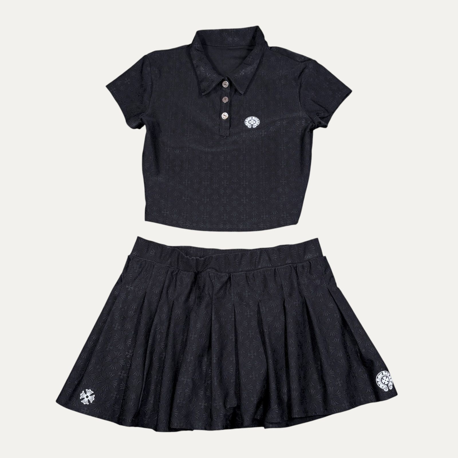 Chrome Hearts Chrome Hearts Tennis Set Size L / US 10 / IT 46 - 1 Thumbnail