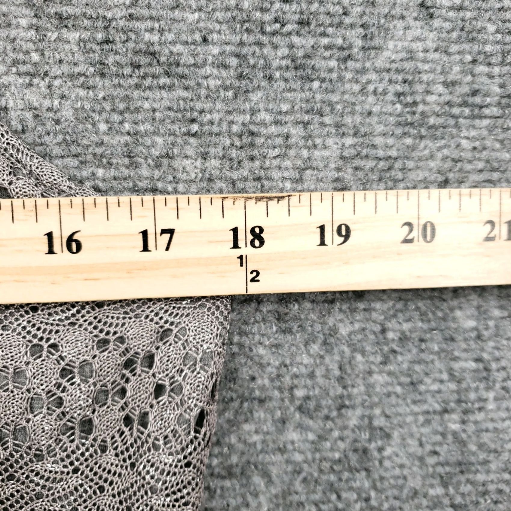 Lucky Brand Lucky Brand Tank Womens M Medium Gray Crochet Sleeveless Scoop Neck Cotton Shirt Casual Basic 90s Theme Mens Womens Ladies? Size M / US 6-8 / IT 42-44 - 7 Thumbnail