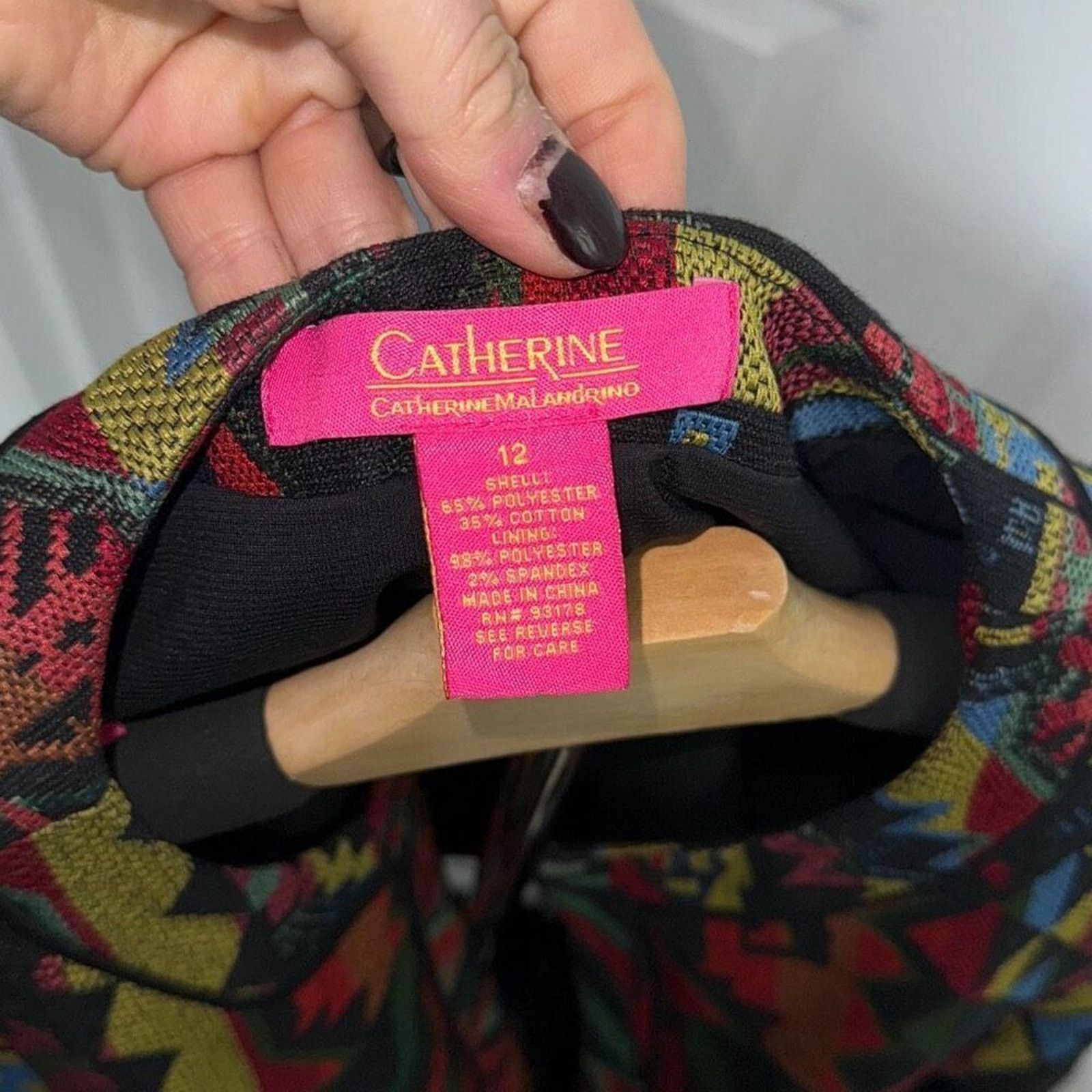 Other Catherine Malandrino Bold Print Blazer | Size 12 Size XL / US 12-14 / IT 48-50 - 5 Thumbnail