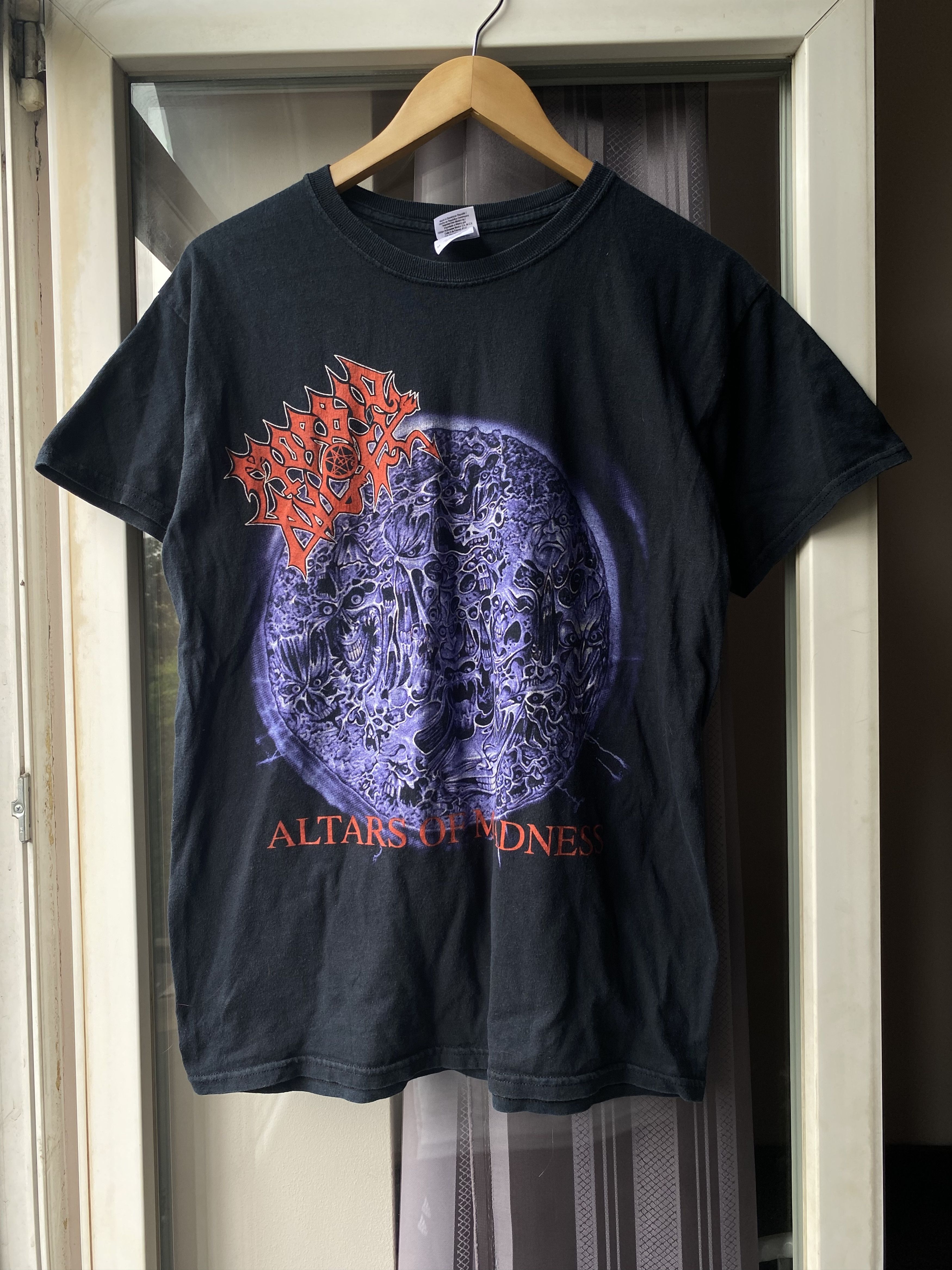 Band Tees Morbid Angel Altars of Madness 2005 Official Tour T-Shirt Size US L / EU 52-54 / 3 - 1 Thumbnail
