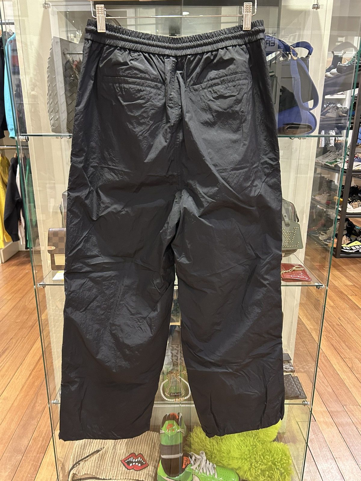 Juun.J Juun.J Nylon Zip Sweatpants - Black Size US 30 / EU 46 - 2 Thumbnail