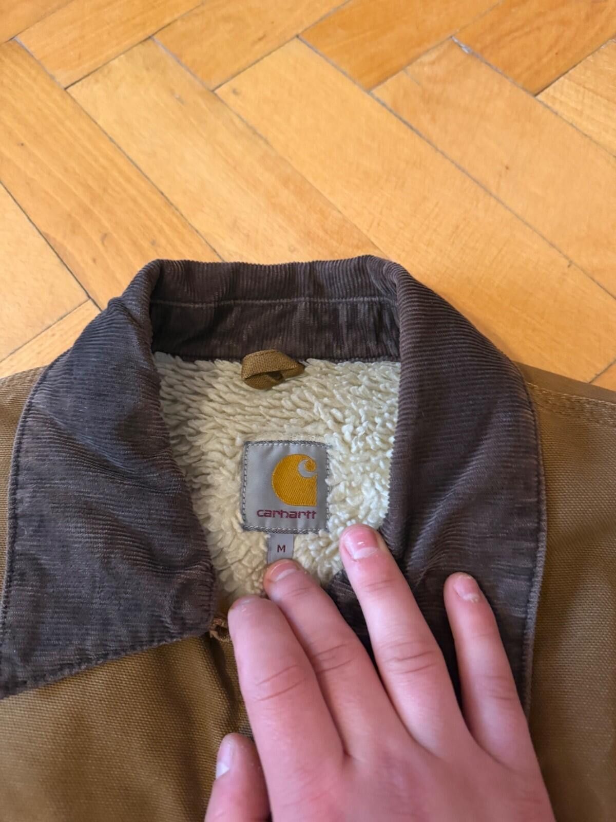 Carhartt Carhartt Detroit Jacket Sherpa Brown Sz M Size US M / EU 48-50 / 2 - 5 Thumbnail