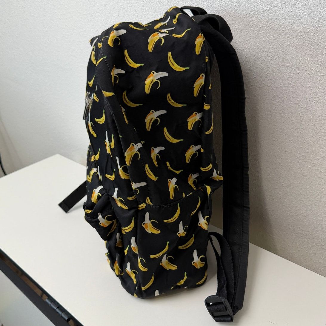 Giuseppe Zanotti Giuseppe Zanotti Banana Print Nylon Backpack Designer Luxury Size ONE SIZE - 9 Thumbnail