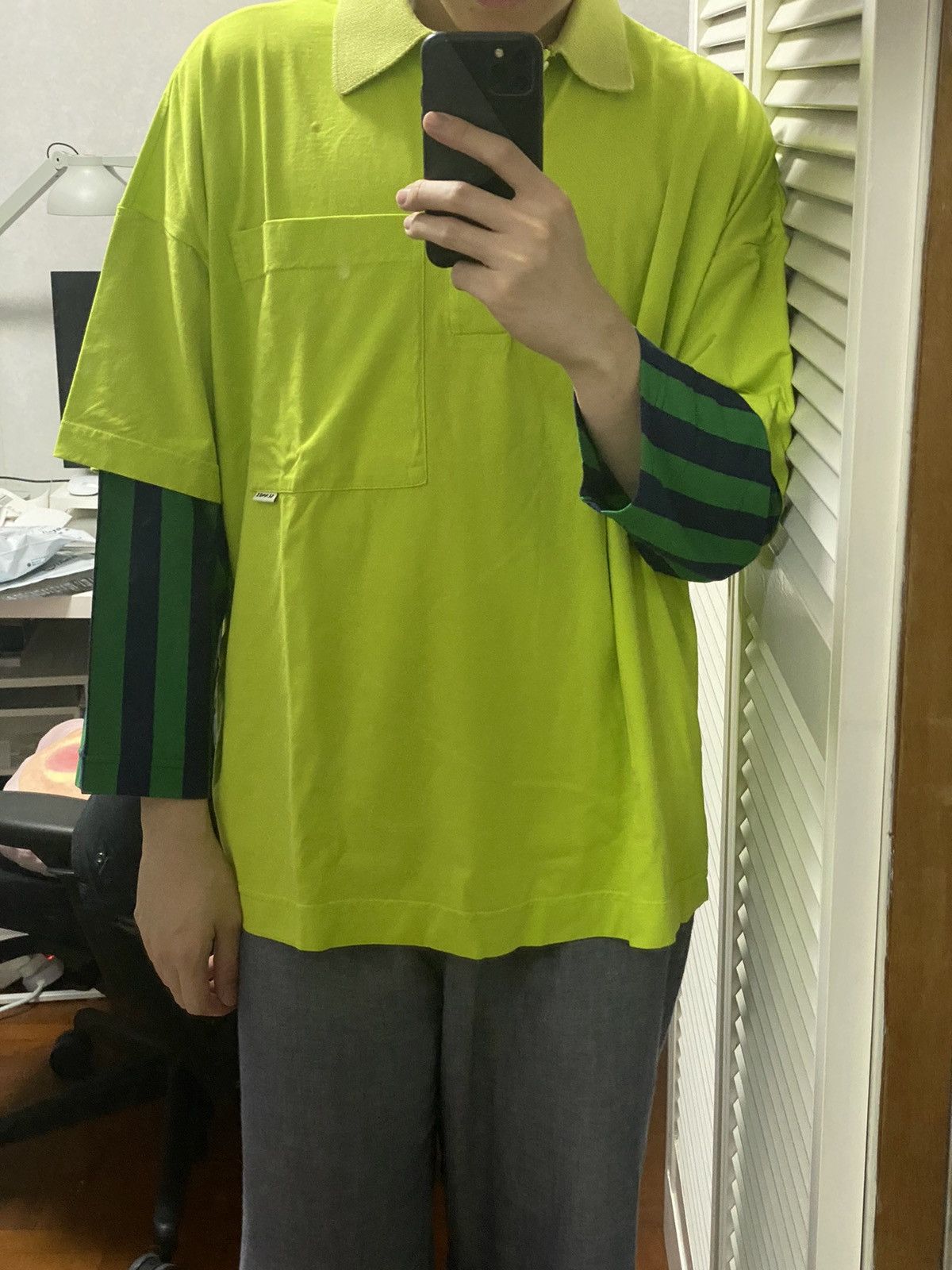 Sunnei Sunnei Layered Polo Size US M / EU 48-50 / 2 - 9 Thumbnail