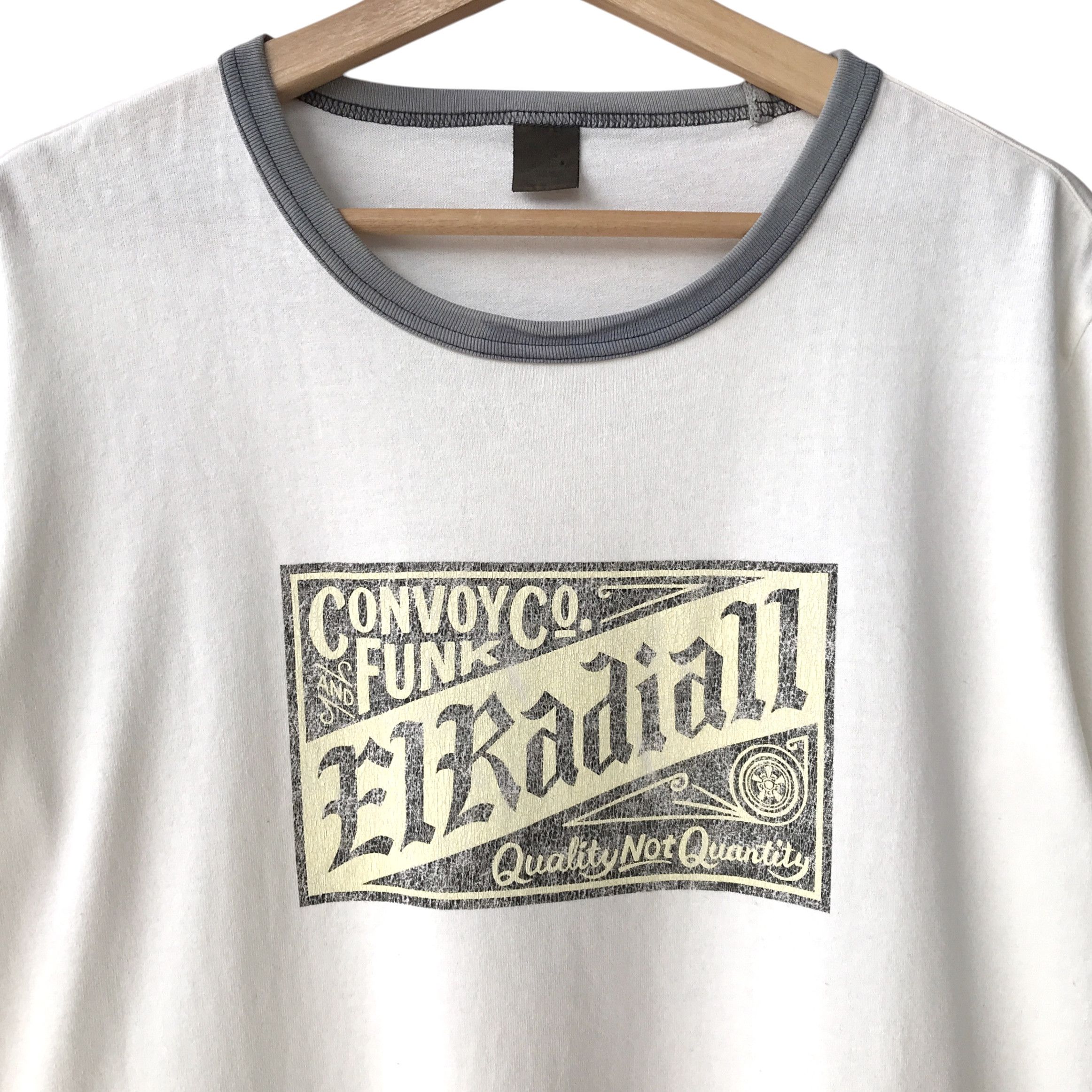 Japanese Brand Radiall Japan El Radiall Vintage Stamping Logo Tee Size US M / EU 48-50 / 2 - 3 Thumbnail