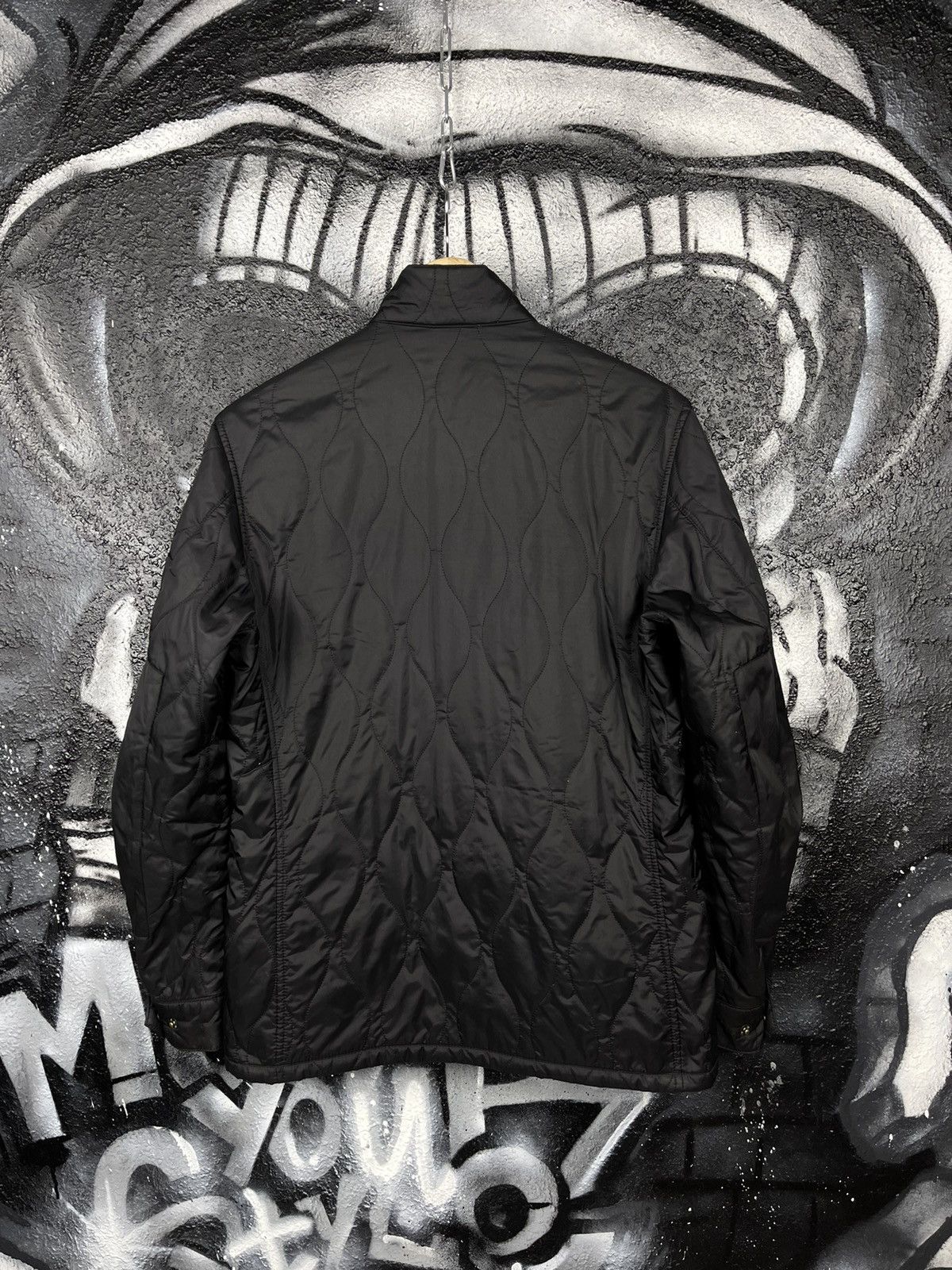 Barbour × Vintage Barbour International Ariel Track Quilt Jacket Men’s Size S Size US S / EU 44-46 / 1 - 9 Thumbnail