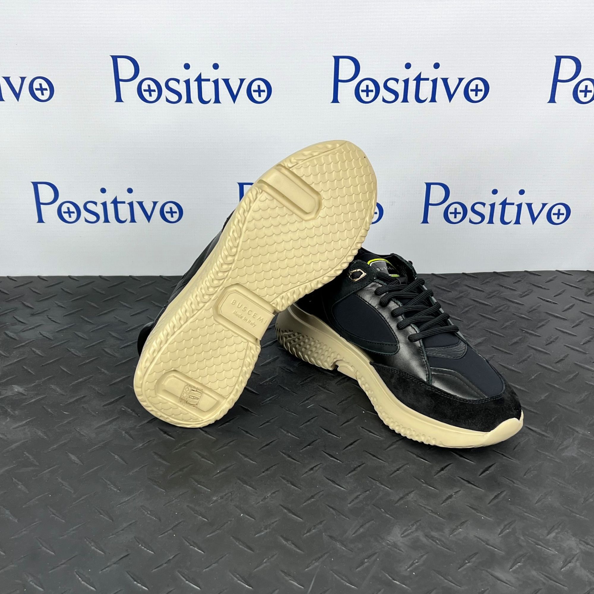 Buscemi Buscemi Veloce Mix Black Suede/Neoprene Sneakers US 10 EU 43 Size US 10 / EU 43 - 5 Thumbnail