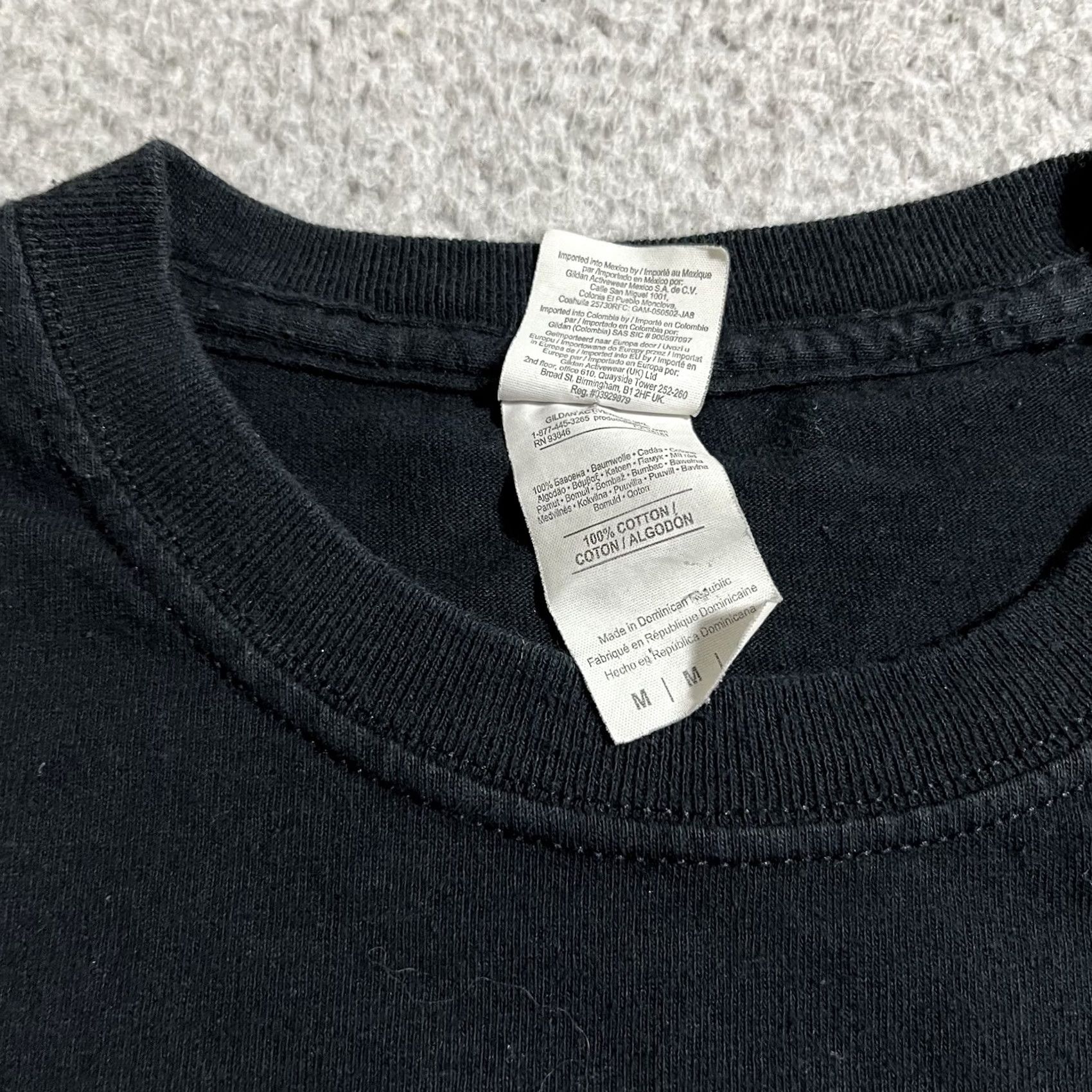Gildan VINTAGE Mega Man X Shirt Mens Medium Black Cotton Gildan Logo 90s Anime Cartoon Retro Capcom Video Game Theme Mens Size US M / EU 48-50 / 2 - 3 Thumbnail
