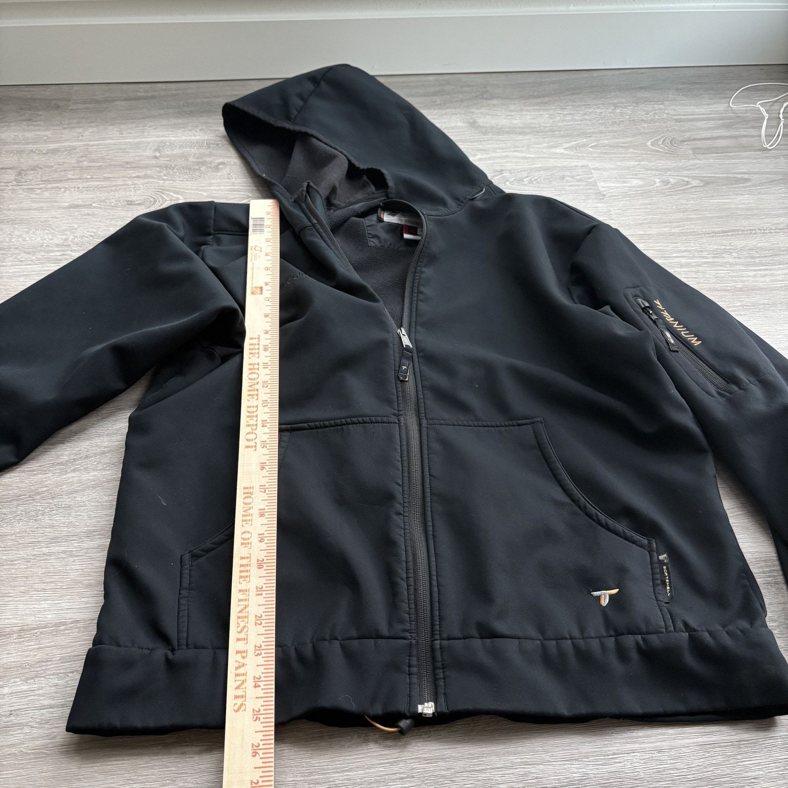 Columbia Columbia Titanium Mens Softshell Hooded Jacket L Black Tech Size US L / EU 52-54 / 3 - 10 Thumbnail