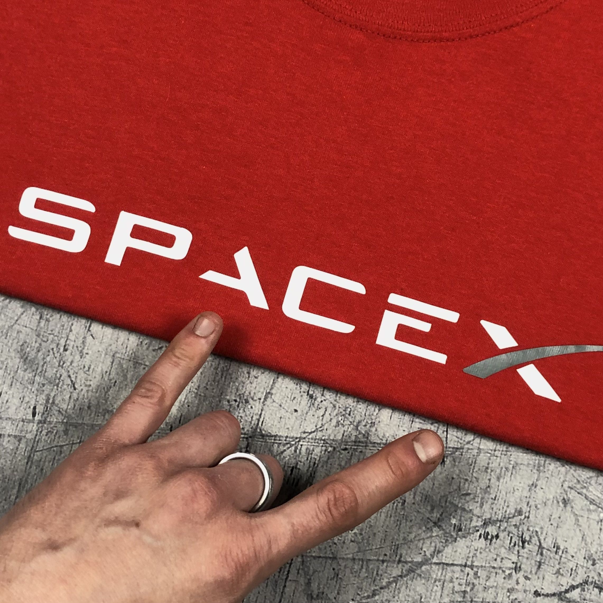 NASA Vintage SpaceX Company Tee Size US L / EU 52-54 / 3 - 2 Thumbnail