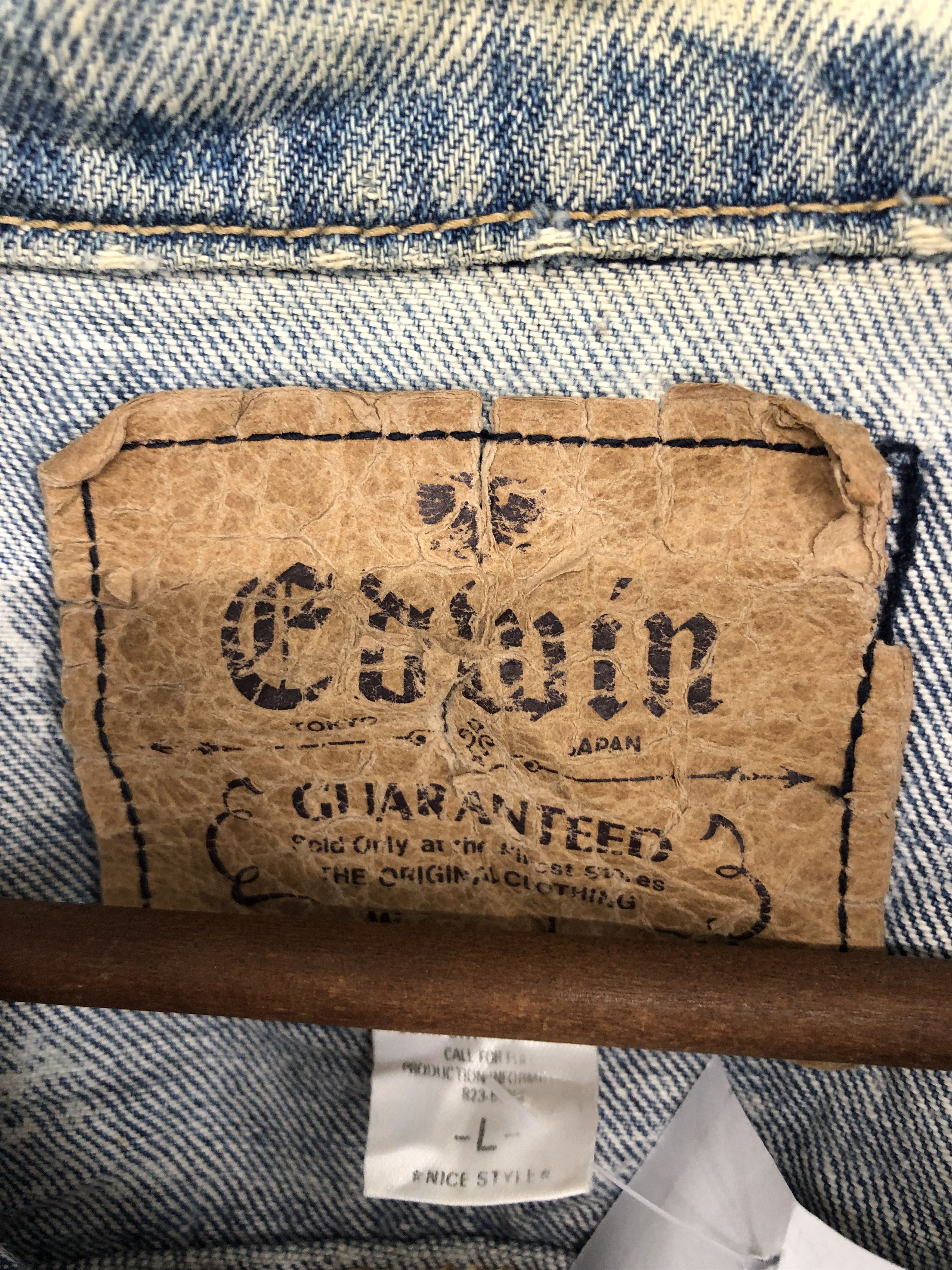 Edwin × Japanese Brand × Vintage Vintage Edwin Acid wash Denim Jacket Size US L / EU 52-54 / 3 - 9 Thumbnail