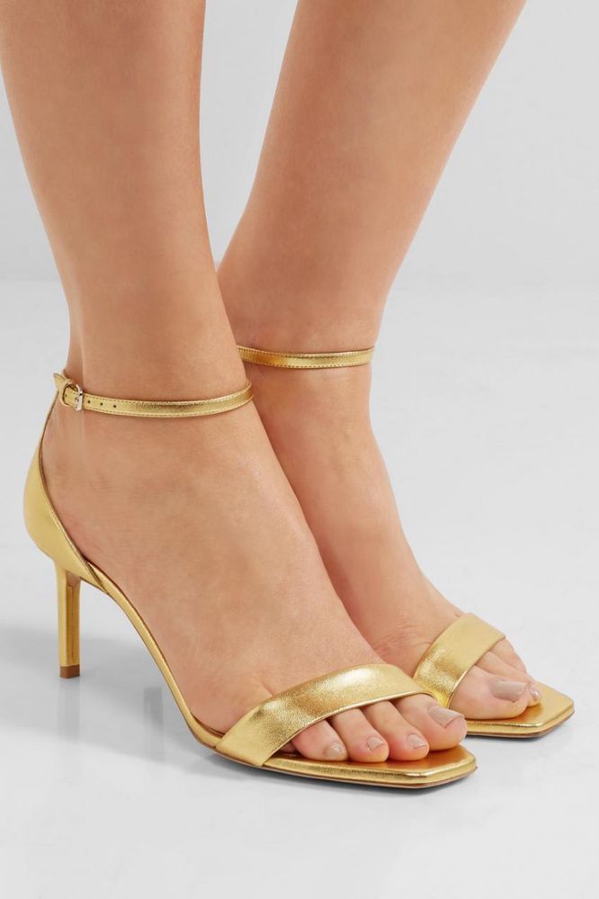 Saint Laurent Paris Saint Laurent Amber Heels Size US 7 / IT 37 - 1 Thumbnail
