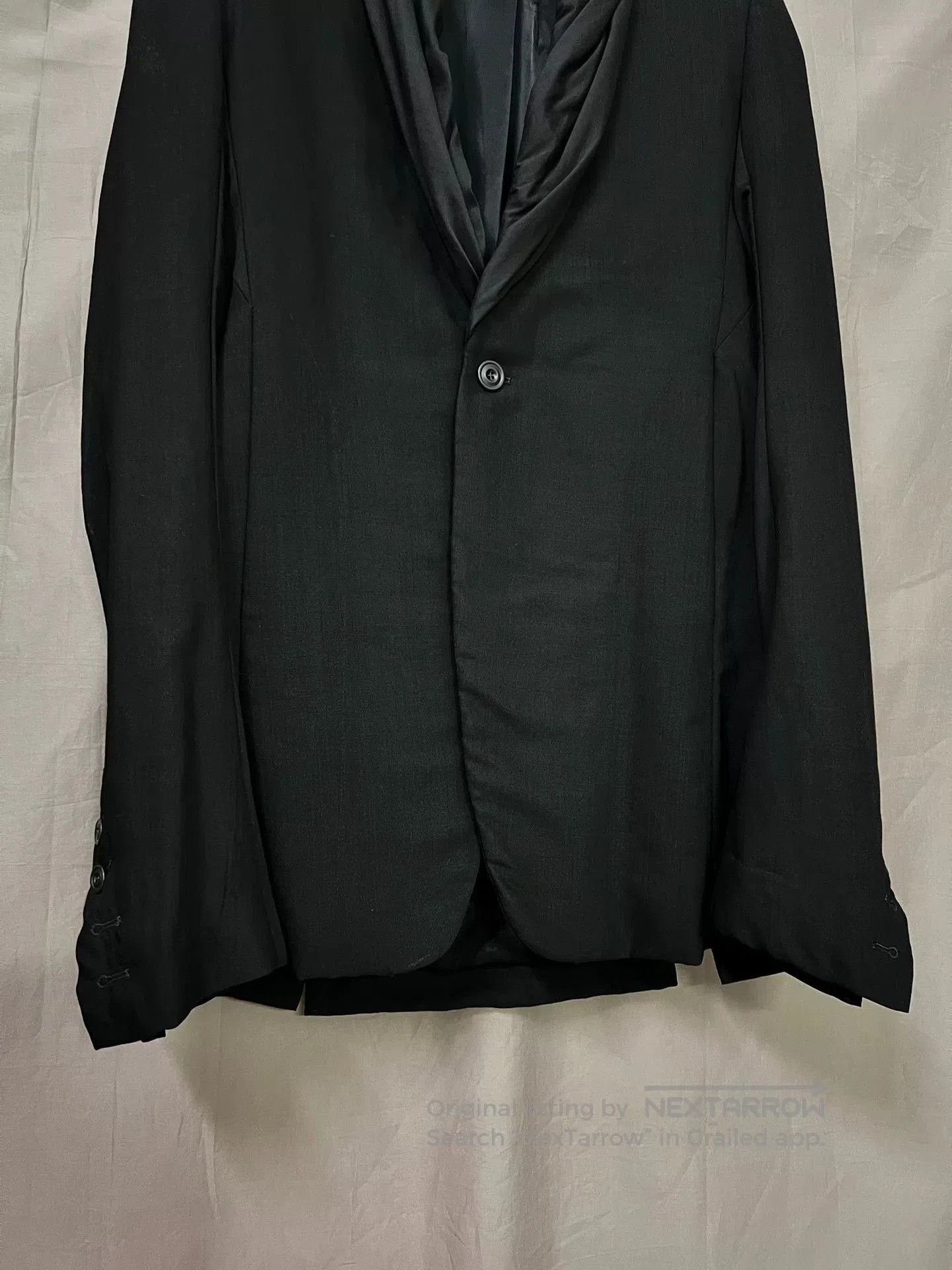 Rick Owens Rick Owens Elegant Black Blazer Jacket. Size US M / EU 48-50 / 2 - 3 Thumbnail