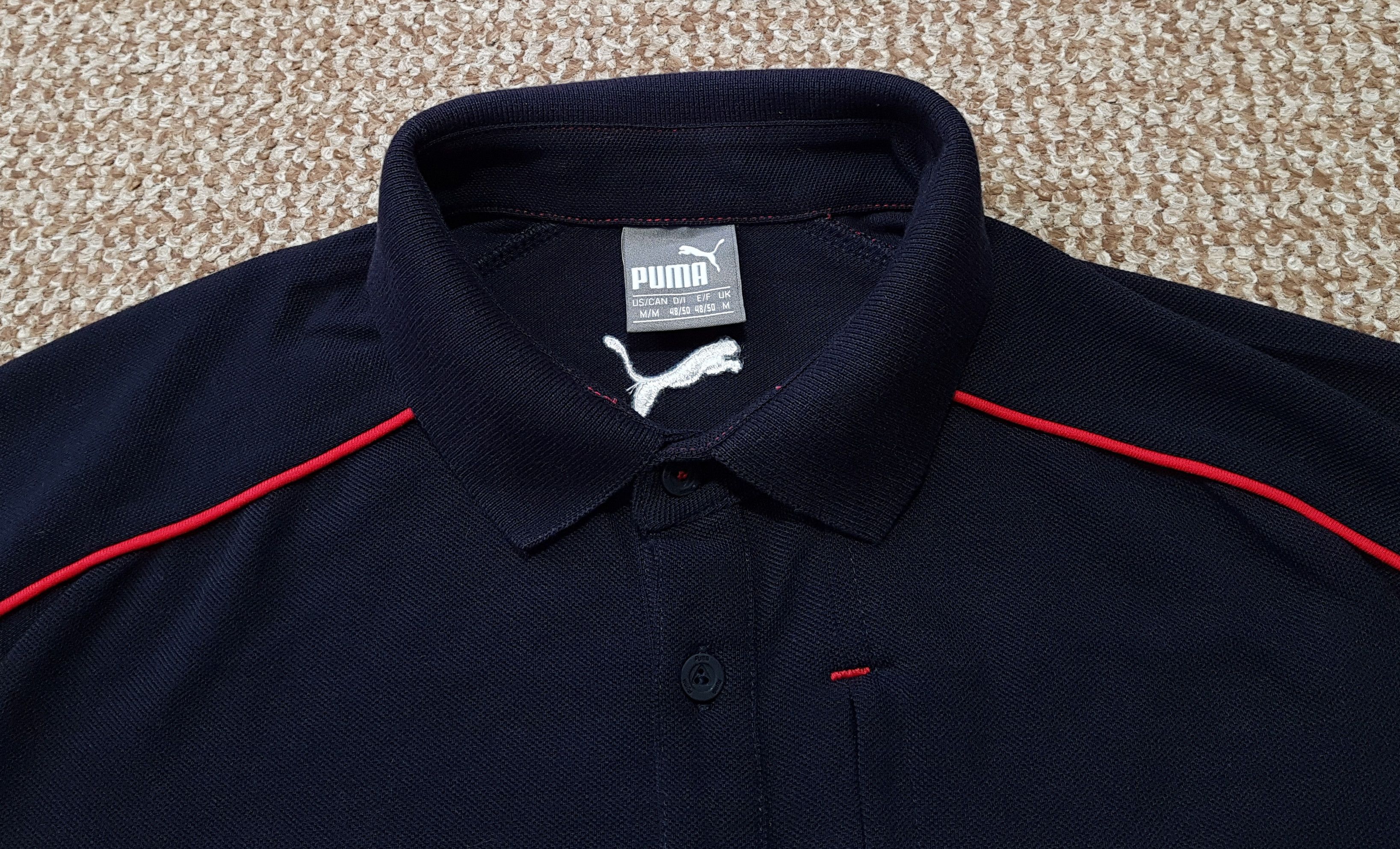 Puma Puma Red Bull Racing Formula 1 Team Navy Polo Shirt sz M Size US M / EU 48-50 / 2 - 8 Thumbnail