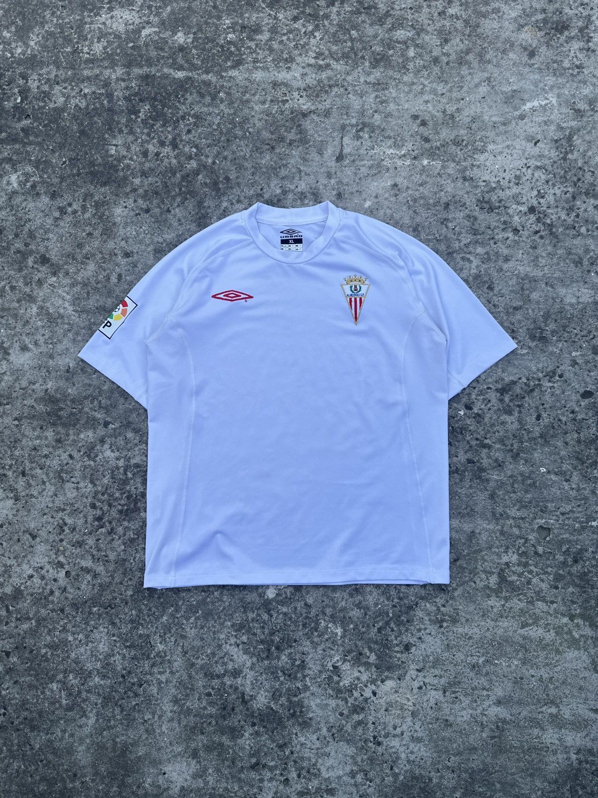 Umbro Vintage Umbro Algeciras CF Soccer Jersey Streetwear XL Spain Size US L / EU 52-54 / 3 - 1 Thumbnail