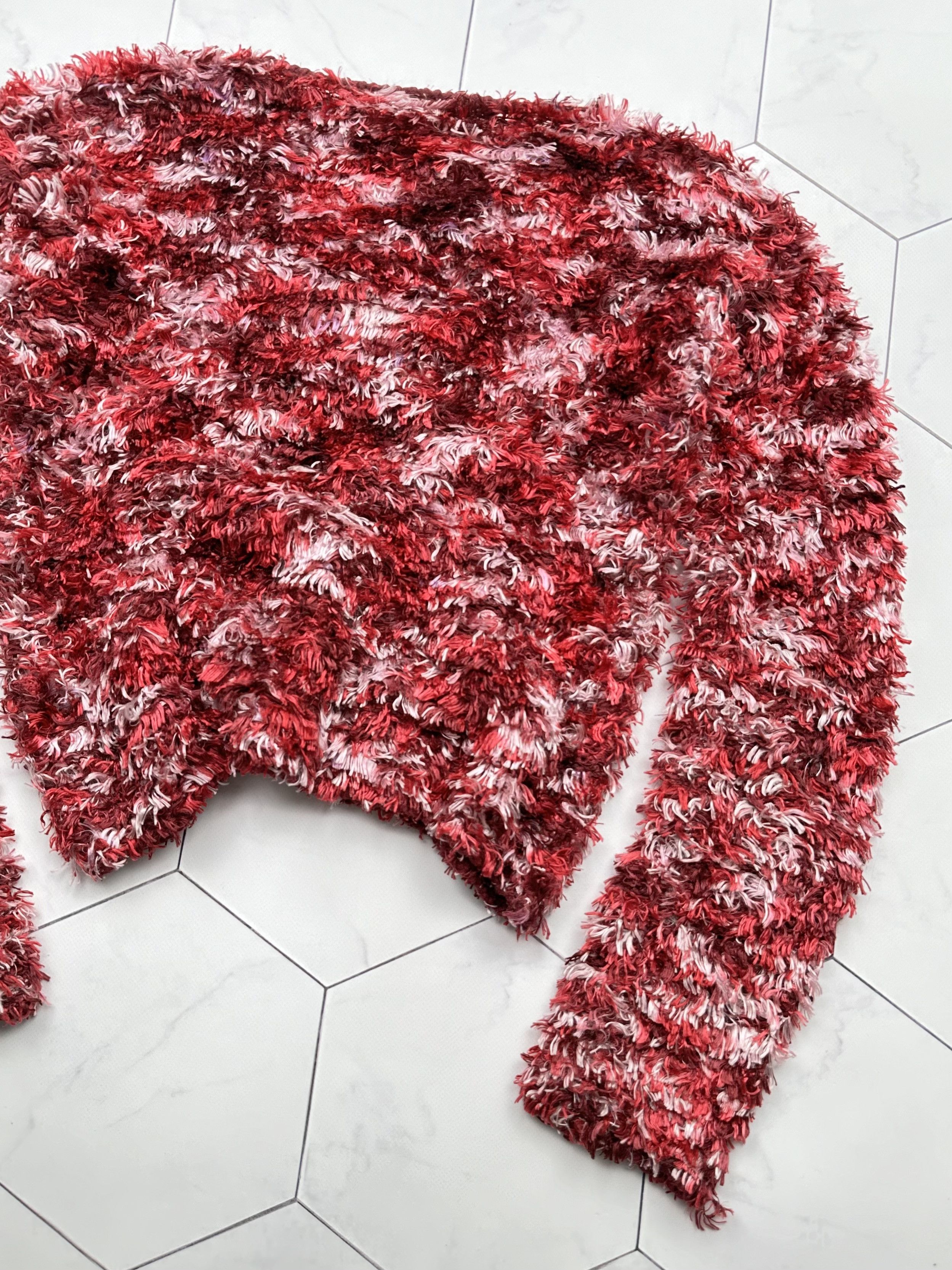 Vintage Vintage Mohair Cropped Sweater (B415)E2 Size M / US 6-8 / IT 42-44 - 6 Thumbnail