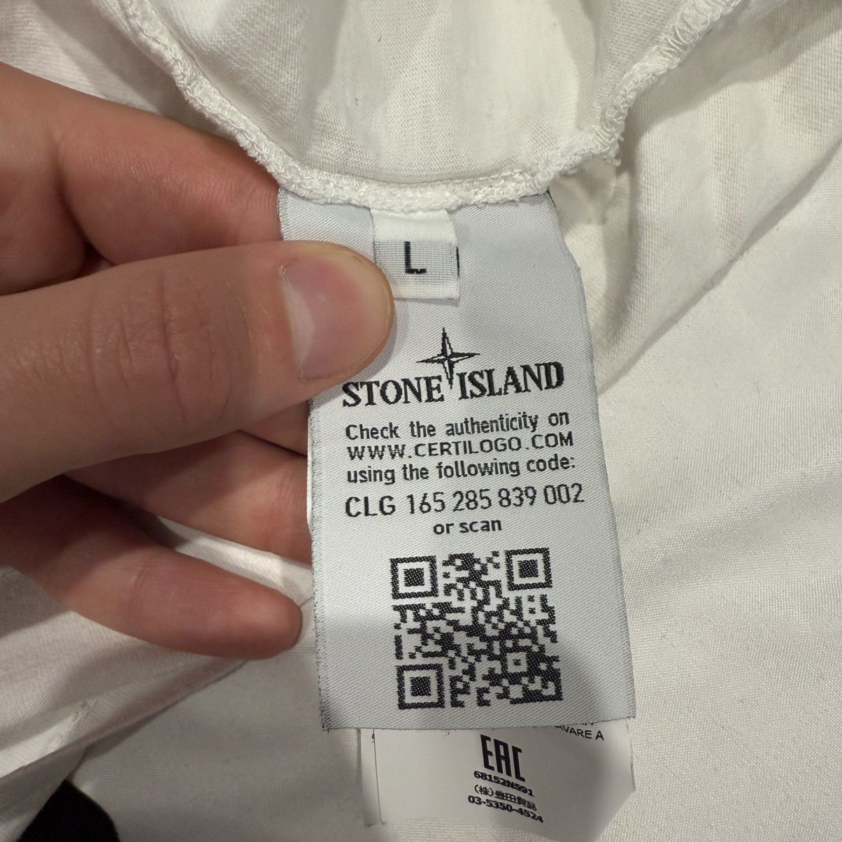 Stone Island Stone Island Archivo “Raso Gommato” T-Shirt Size US L / EU 52-54 / 3 - 3 Thumbnail