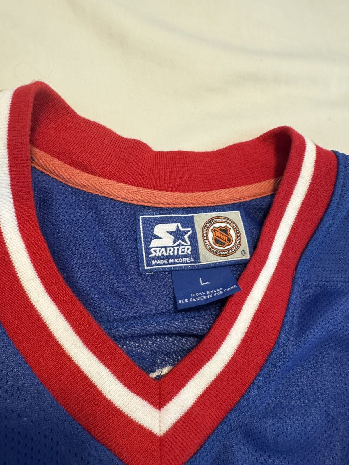 Starter Gretzky Rangers Jersey Size US L / EU 52-54 / 3 - 4 Thumbnail