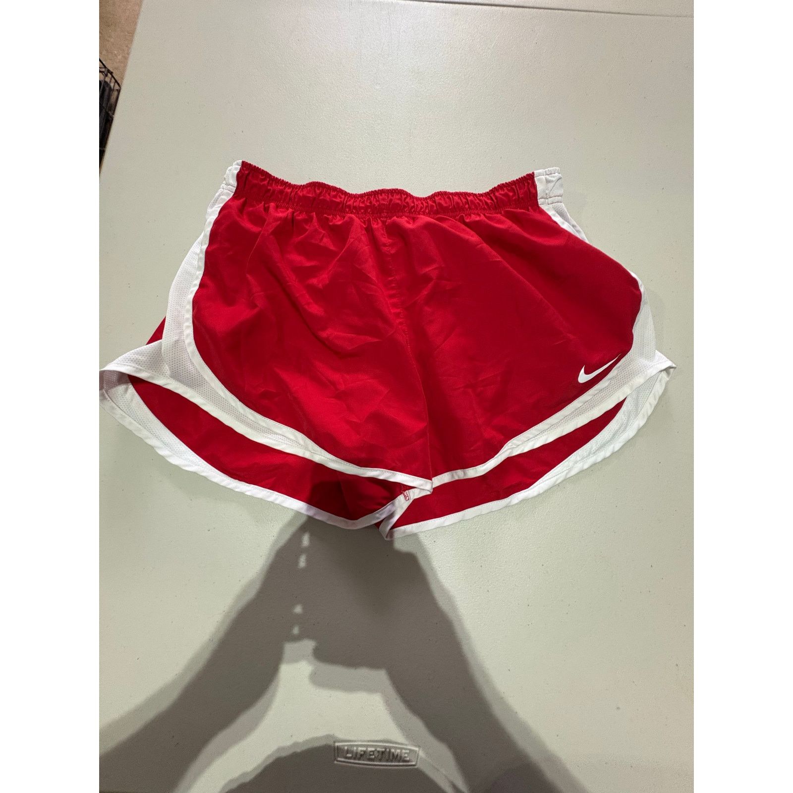 Nike Nike Dri Fit Red Athletic Running Shorts Womens XL Size 34" / US 12 / IT 48 - 2 Thumbnail