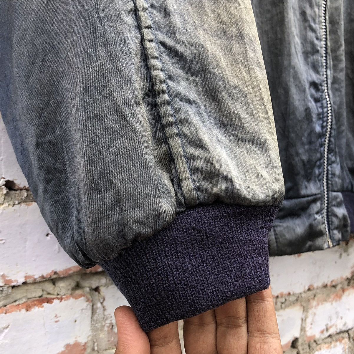 Vintage Vintage Faded Intermediate Ma-1 Bomber Jacket by Laldanthany Size US L / EU 52-54 / 3 - 8 Thumbnail