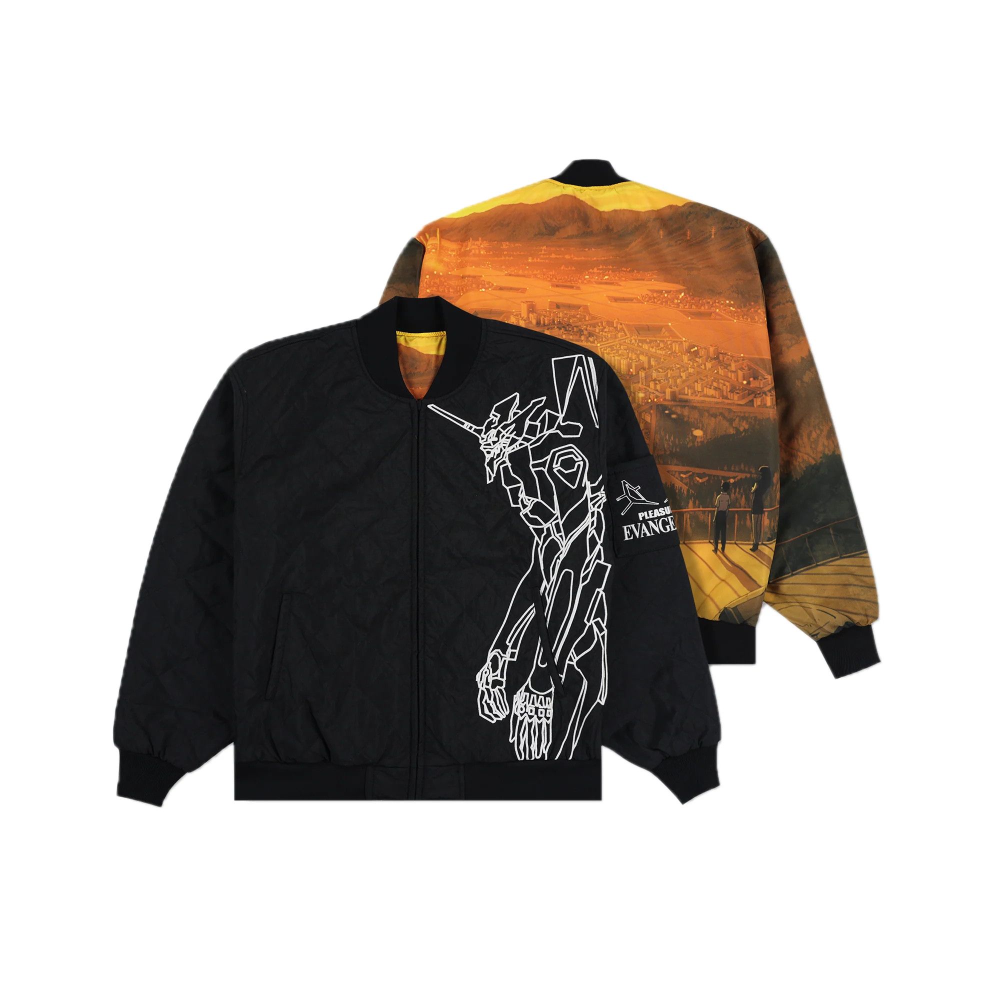 Pleasures Evangelion Humanoid Reversible Bomber Size US XL / EU 56 / 4 - 1 Thumbnail