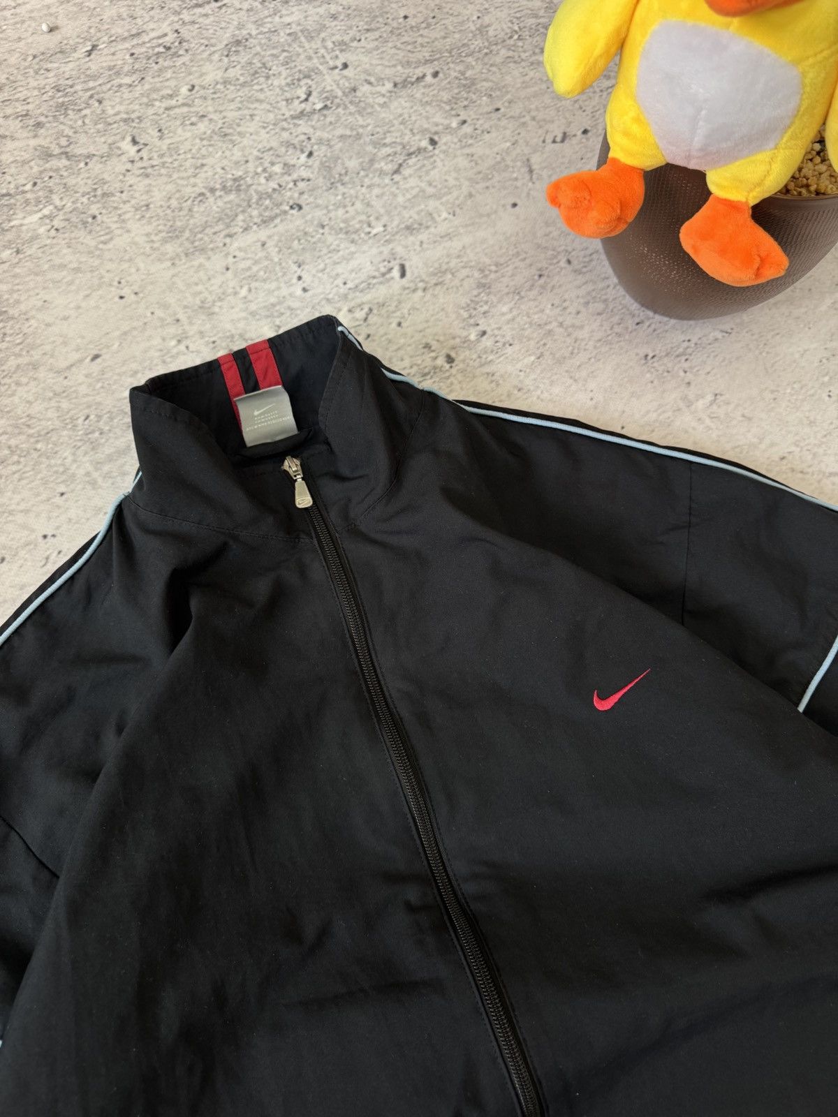 Nike × Vintage NIKE VINTAGE BASIC LOGO OVERSIZE BAGGY LIGHT JACKET Size US L / EU 52-54 / 3 - 4 Thumbnail