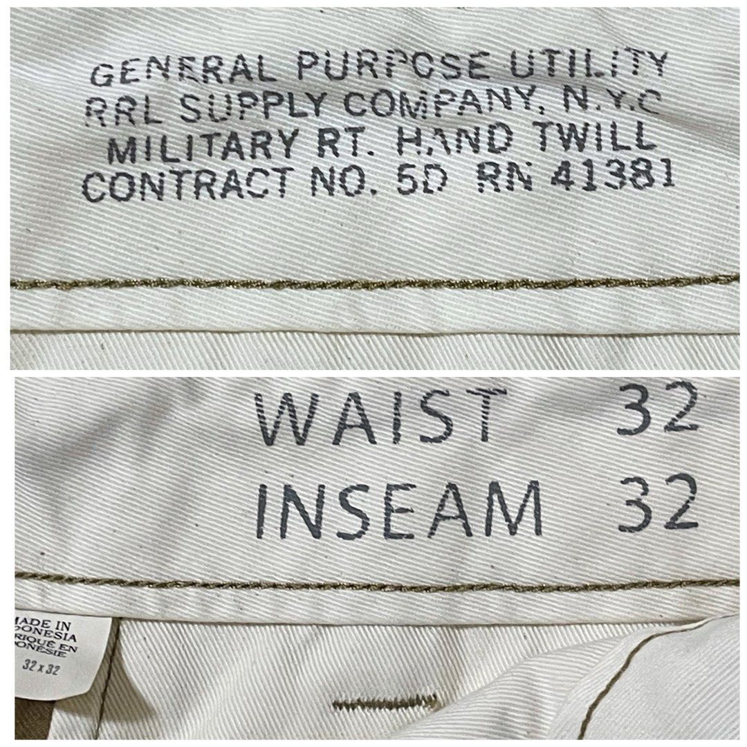 RRL Ralph Lauren RRL chinos pants Size US 33 - 2 Thumbnail