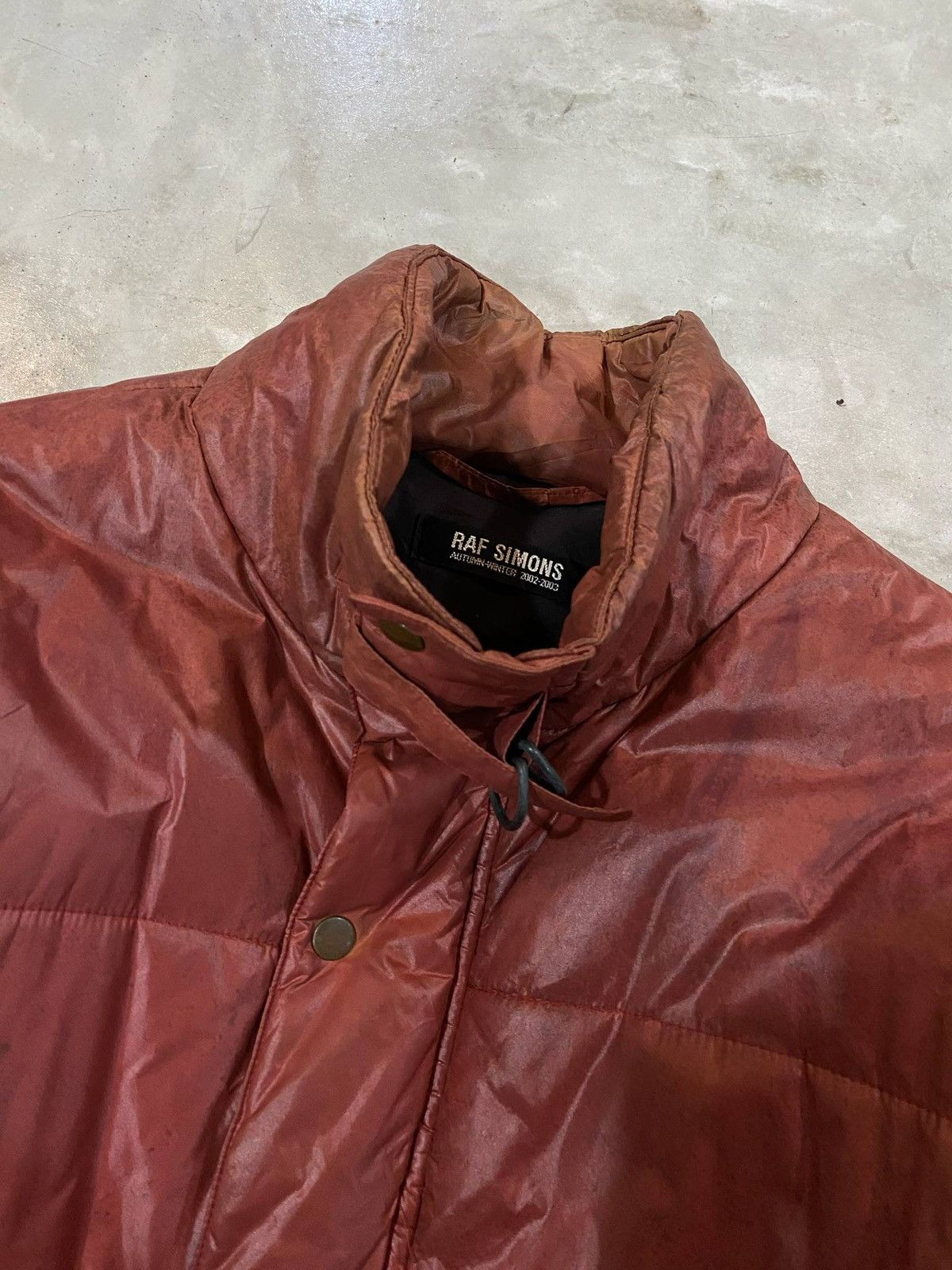 Raf Simons AW2002 Raf simons RUNWAY Virginia Creeper Puffer Jacket Size US M / EU 48-50 / 2 - 3 Thumbnail