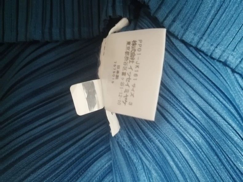 Issey Miyake issey miyake size:3 Blue long-sleeved top 2505-Nextarrow Size XXS / US 00 / IT 34 - 7 Thumbnail
