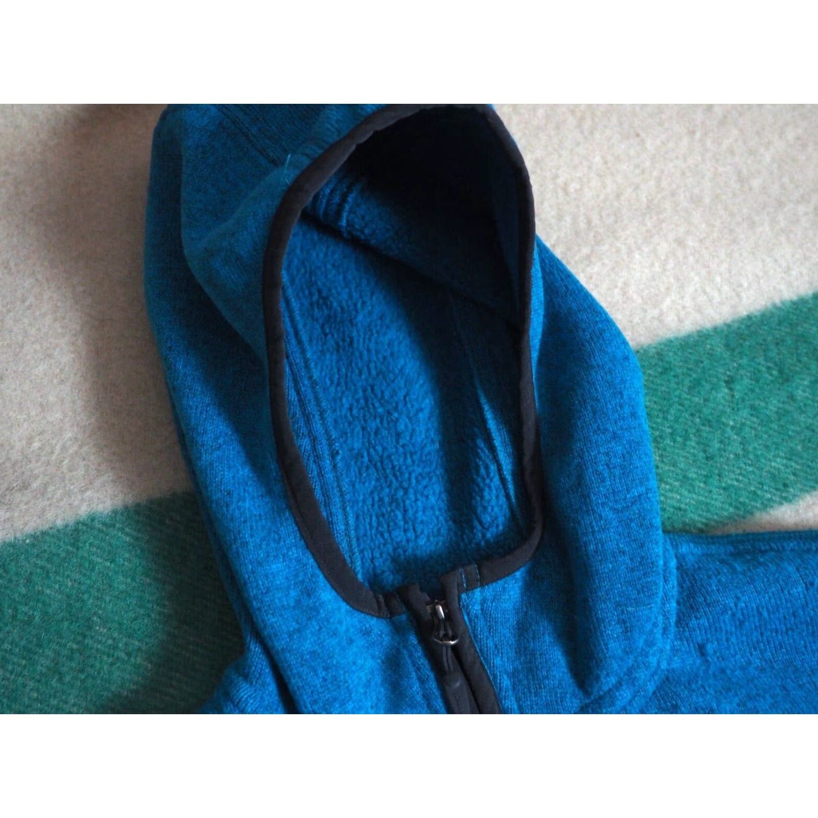 Marmot MARMOT Jacket Teal Blue Gray Fleece Full Zip Outdoor Logo Womens S Jacket Size S / US 4 / IT 40 - 5 Thumbnail