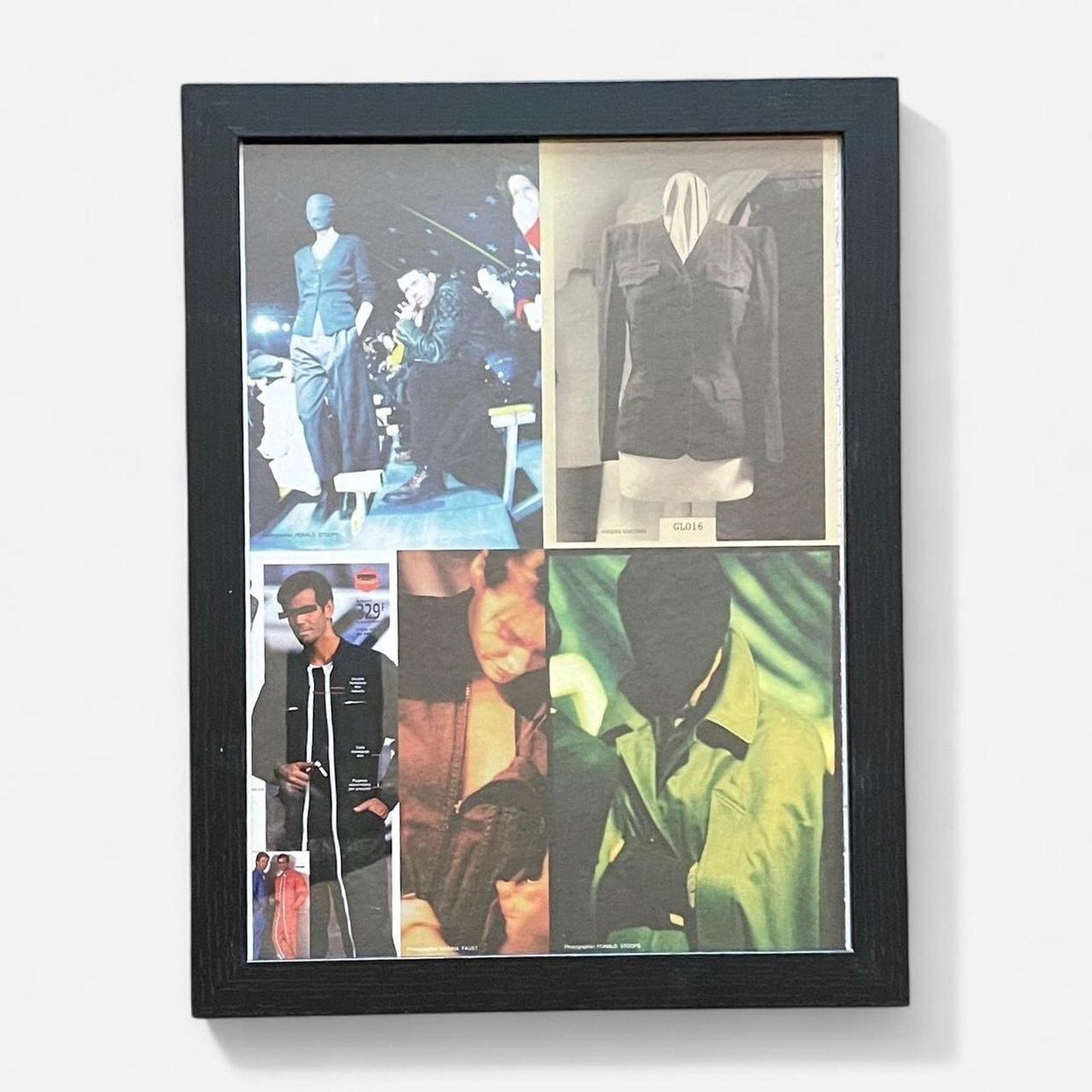 Maison Margiela × Vintage Maison Martin Margiela Archive Fashion framed poster 9x12 Size ONE SIZE - 1 Thumbnail