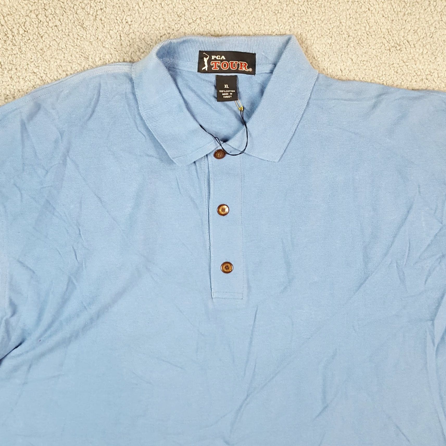 PGA Tour Vintage PGA Golf Tour Preppy Collared Men's Size XL Short Sleeve Polo Shirt 90s Size US XL / EU 56 / 4 - 2 Thumbnail