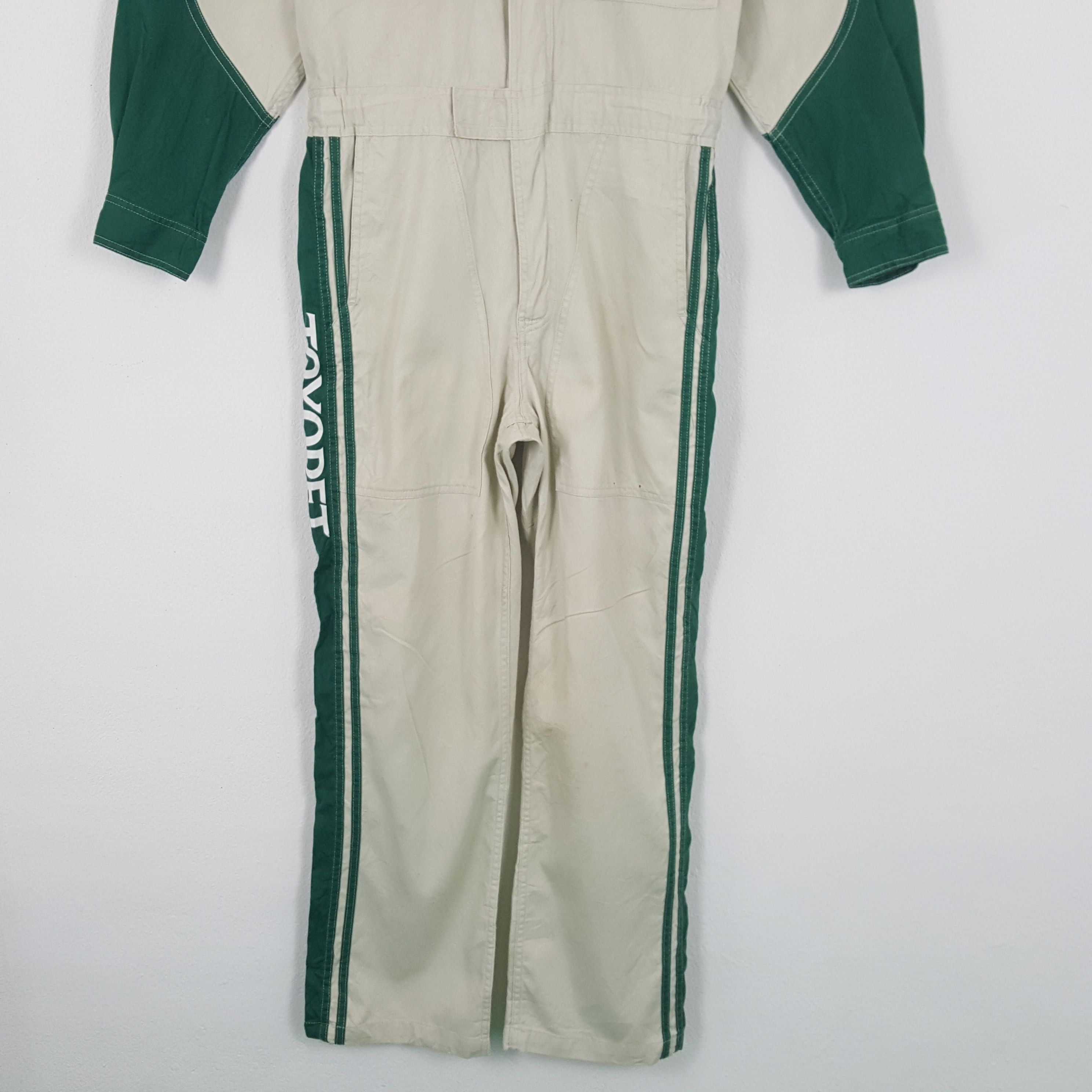 Japanese Brand × Vintage Toyota TOYOPET TECNO Japanese Motorsports Coverall Jacket Size US S / EU 44-46 / 1 - 6 Thumbnail