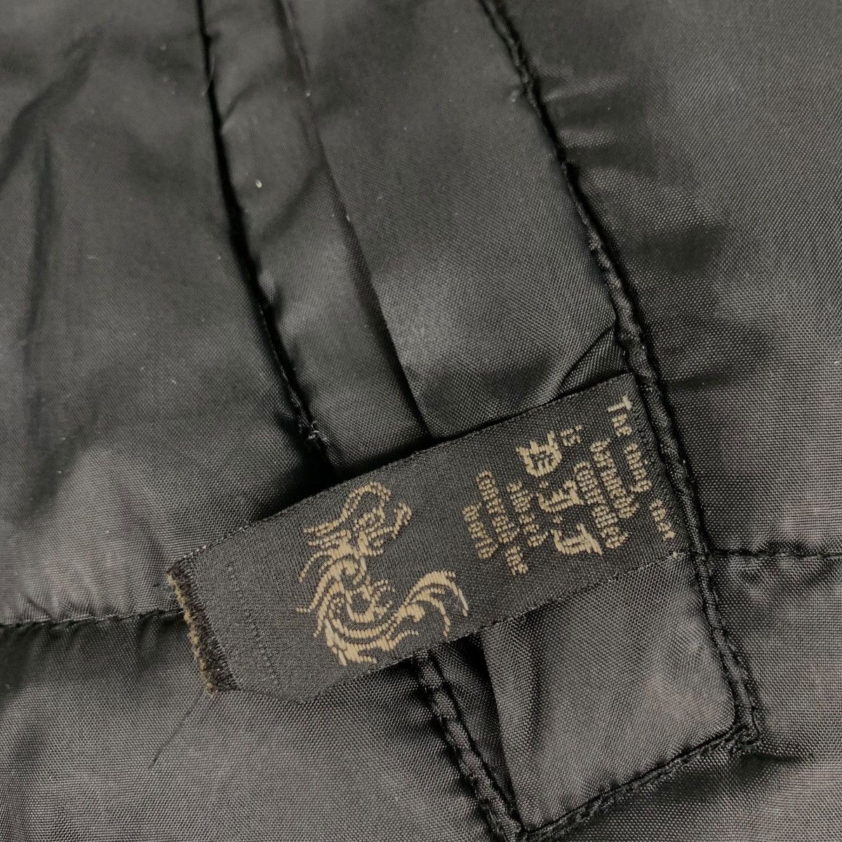 Japanese Brand DJ FREE Big Logo Lightweight Puffer Jacket #2349-C105 Size US L / EU 52-54 / 3 - 15 Thumbnail