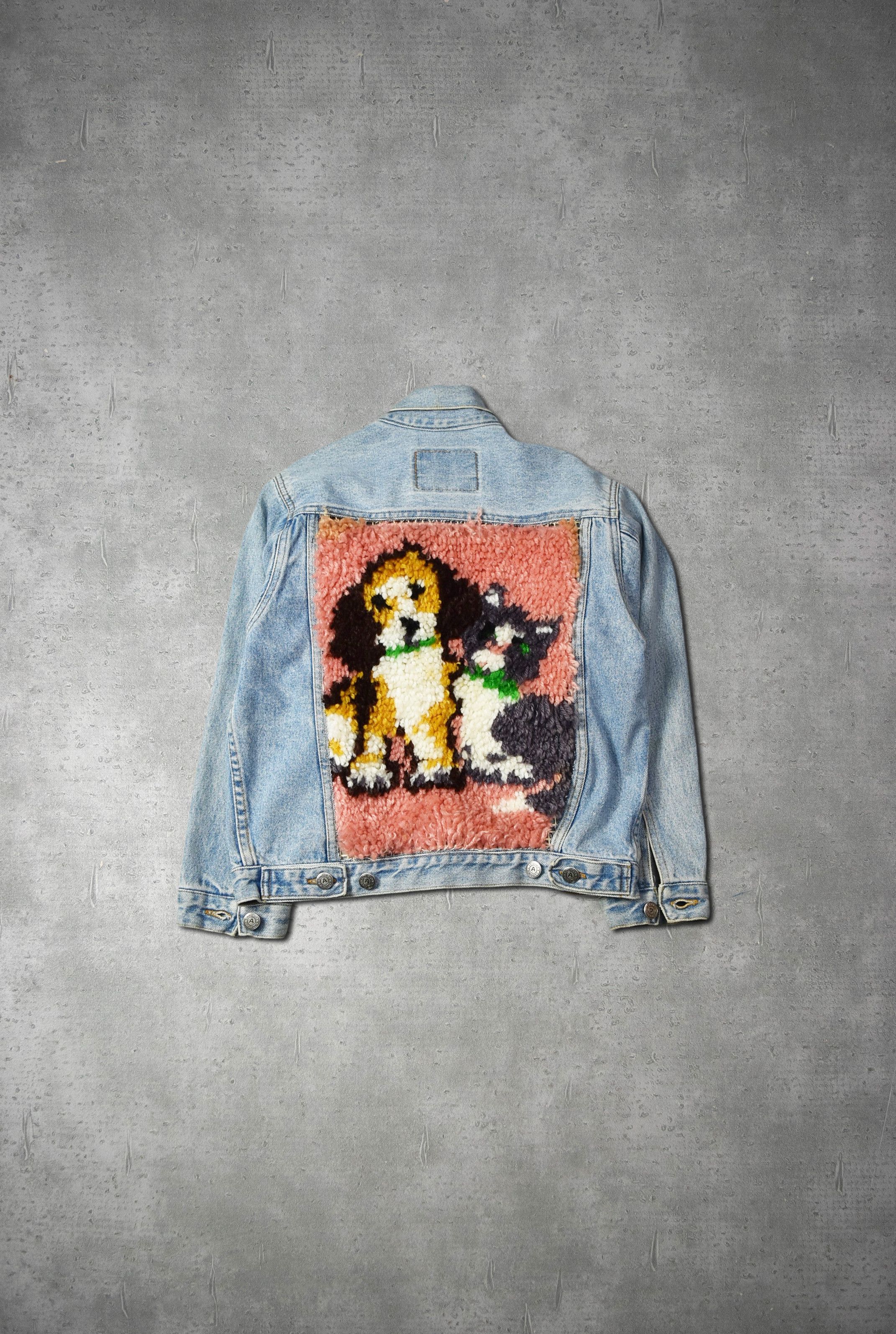 image of Vintage Rebuild Denim Jacket 14-4-54 124.5, Women's (Size Medium)