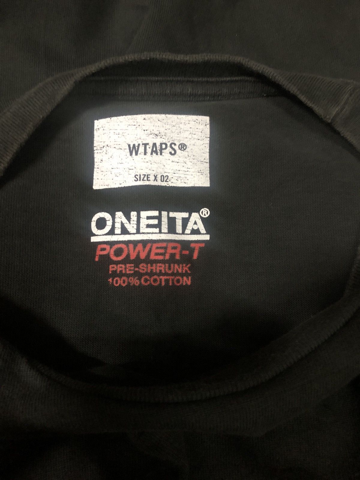 Wtaps Wtaps Oneita Power T Long Sleeve Shirt Size US M / EU 48-50 / 2 - 3 Thumbnail