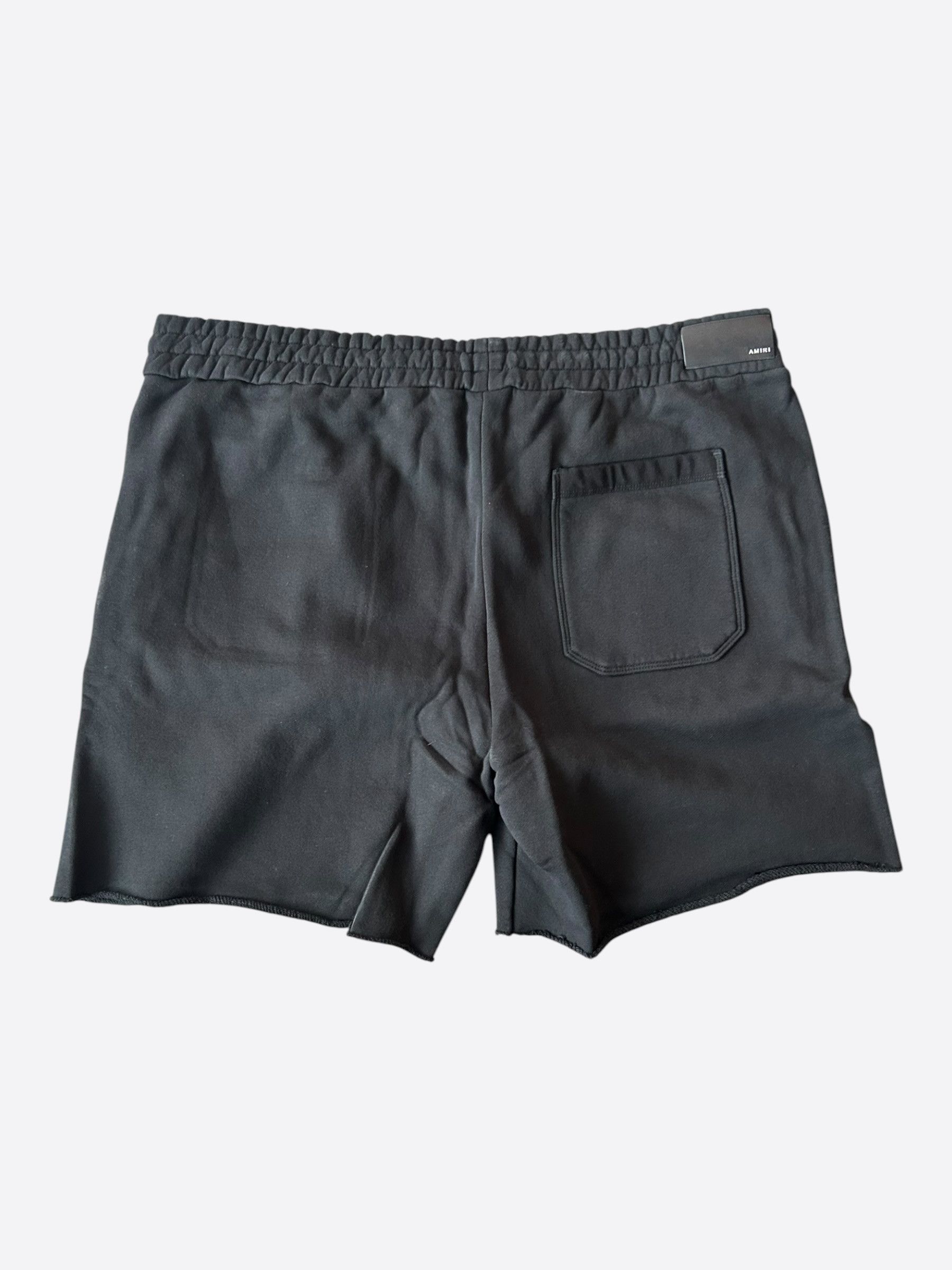 Amiri Amiri Black & White Dubai Exclusive Logo Shorts Size US 40 / EU 56 - 2 Thumbnail